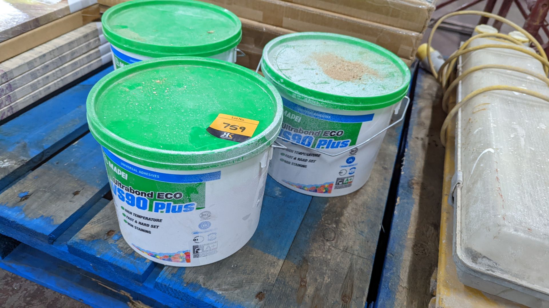 3 off 5kg tubs of Mapei Ultrabond Eco VS90 Plus - Image 5 of 5