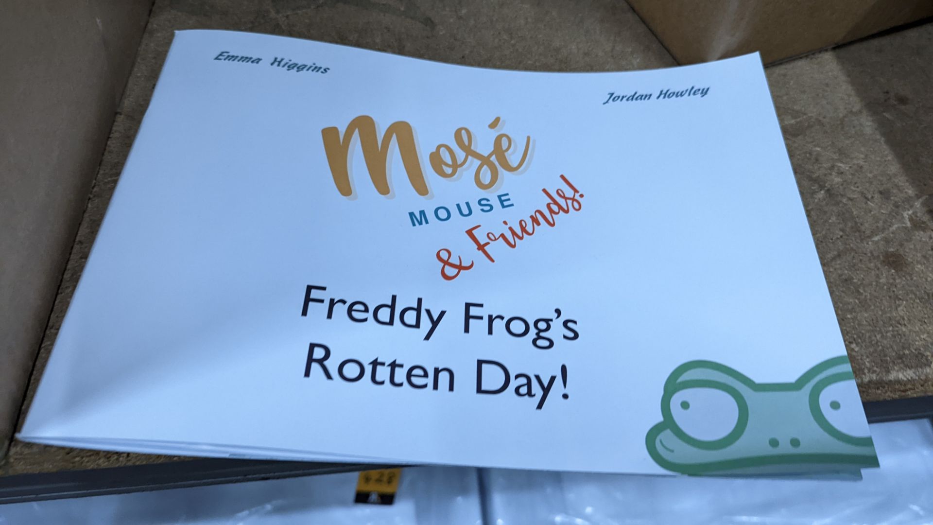 Approximately 55 Mosé Mouse & Friends! Freddy Frog's Rotten Day! book by Emma Higgins and Jordan How - Image 3 of 3