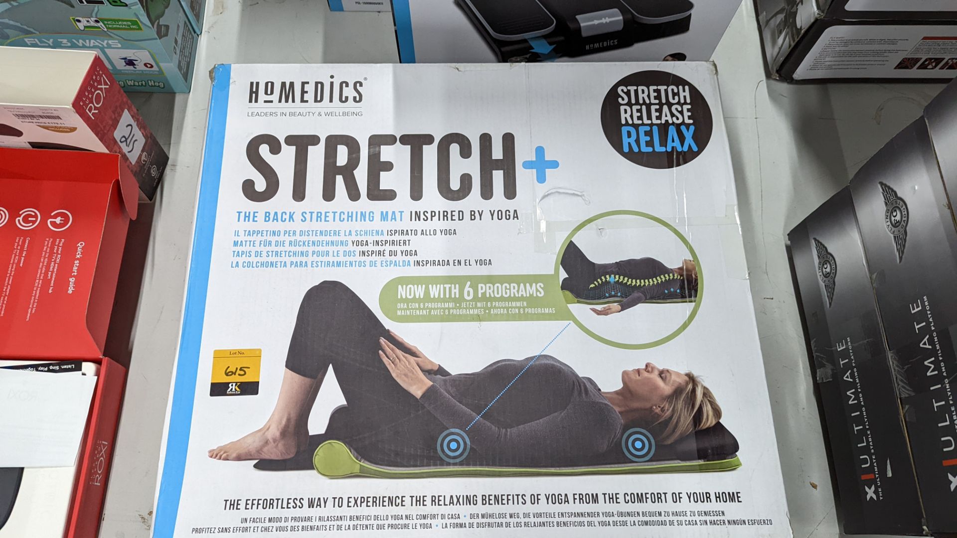 Homedics Stretch+ back stretching mat - Image 4 of 4