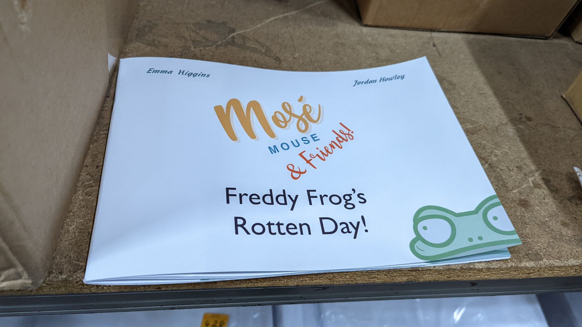 Approximately 55 Mosé Mouse & Friends! Freddy Frog's Rotten Day! book by Emma Higgins and Jordan How - Image 3 of 3