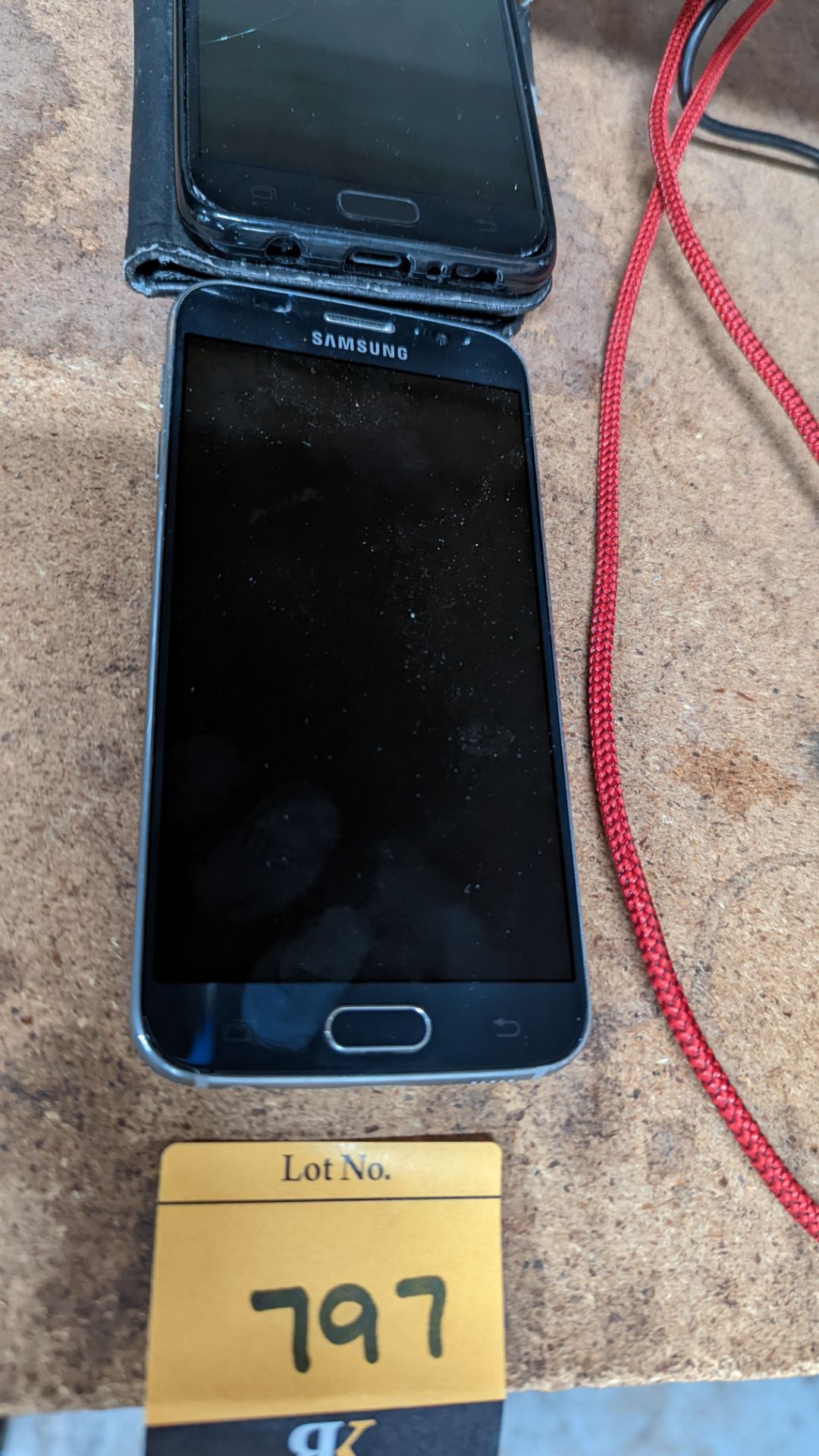 2 off Samsung smartphones, one with badly damaged screen. NB no ancillaries - Image 2 of 5