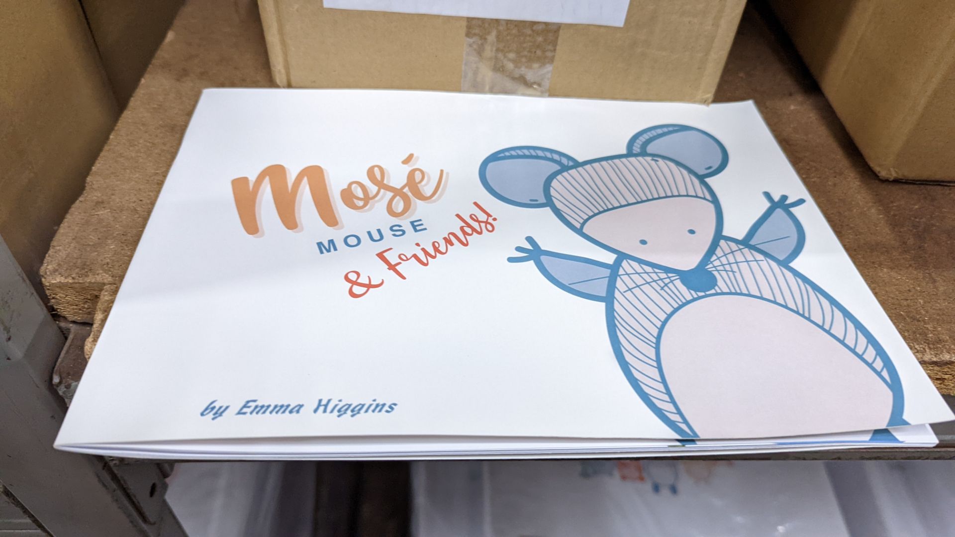 Approximately 90 Mosé Mouse & Friends! books by Emma Higgins. The first chapter in the Mosé Mouse s - Image 2 of 3