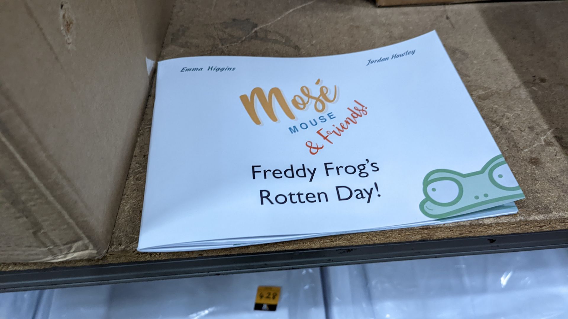 Approximately 55 Mosé Mouse & Friends! Freddy Frog's Rotten Day! book by Emma Higgins and Jordan How - Image 3 of 3