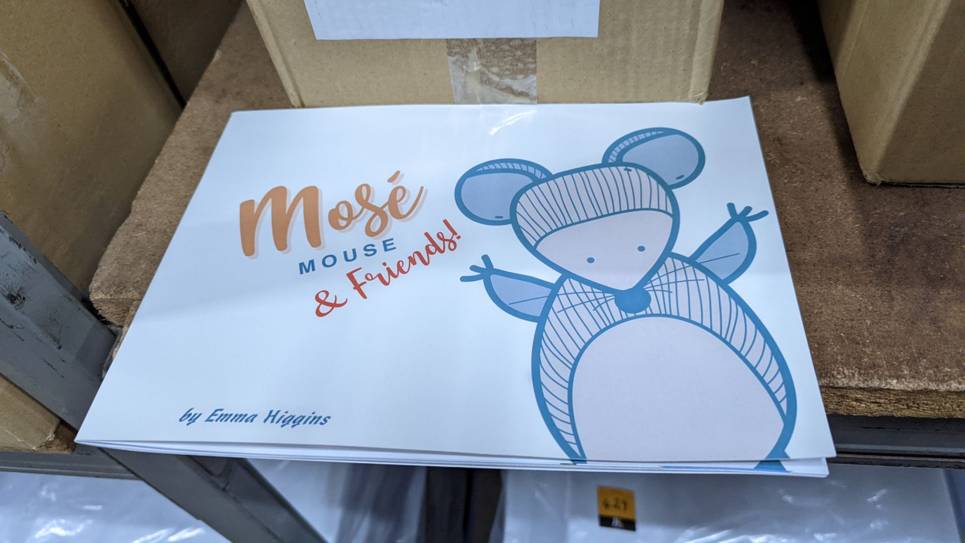 Approximately 90 Mosé Mouse & Friends! books by Emma Higgins. The first chapter in the Mosé Mouse s - Image 3 of 3