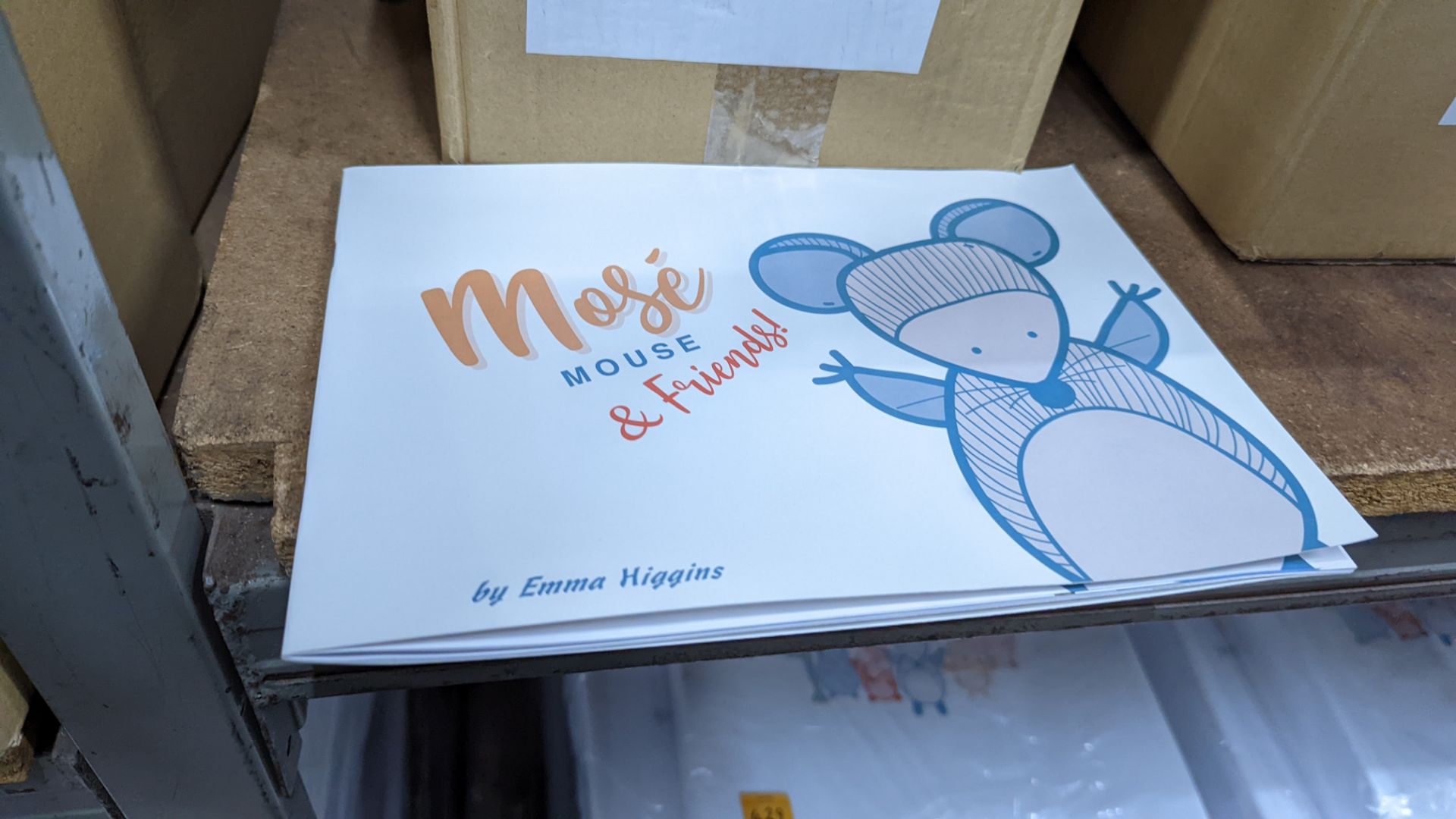 Approximately 90 Mosé Mouse & Friends! books by Emma Higgins. The first chapter in the Mosé Mouse s - Image 3 of 3