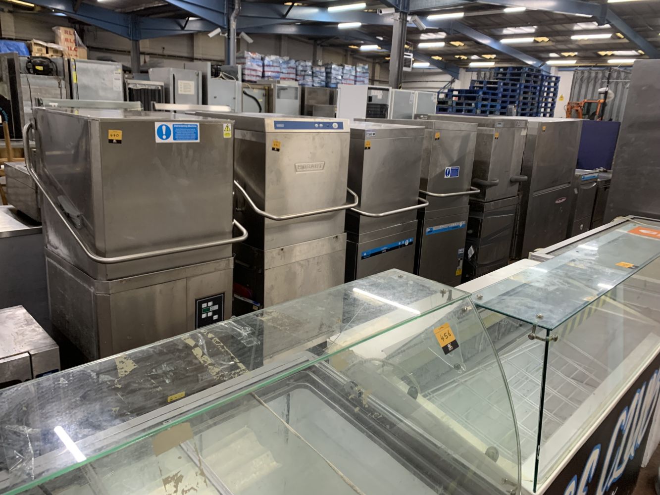 NO RESERVE Large Commercial Catering Equipment Auction: Rational & other ovens, Refrigeration, Ice machines, Fryers, Plates, Furniture, etc