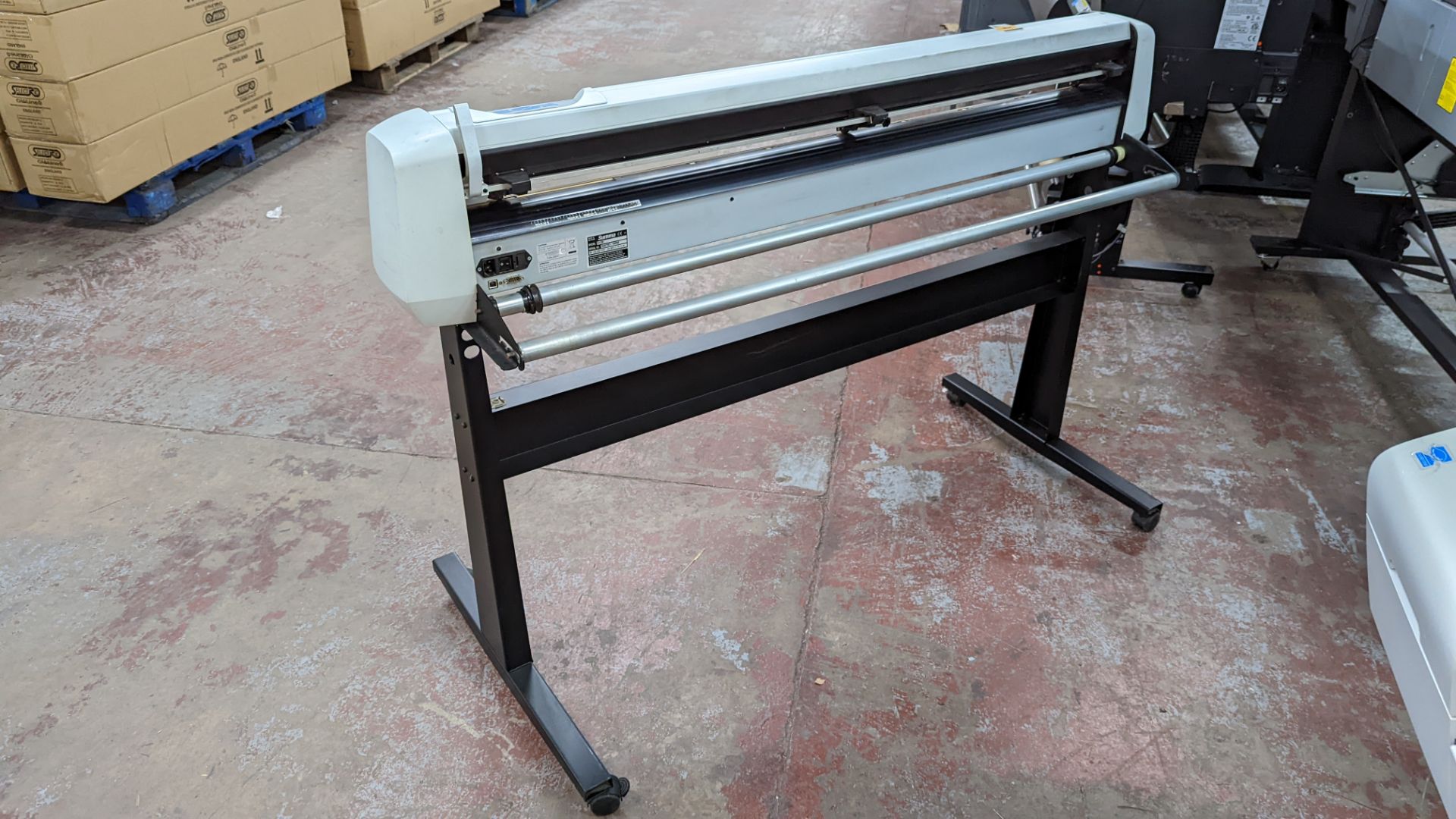 Summa SummaCut model D120 vinyl cutter, serial no. 840703-10050. Max cutting width 48/50" - Image 5 of 7