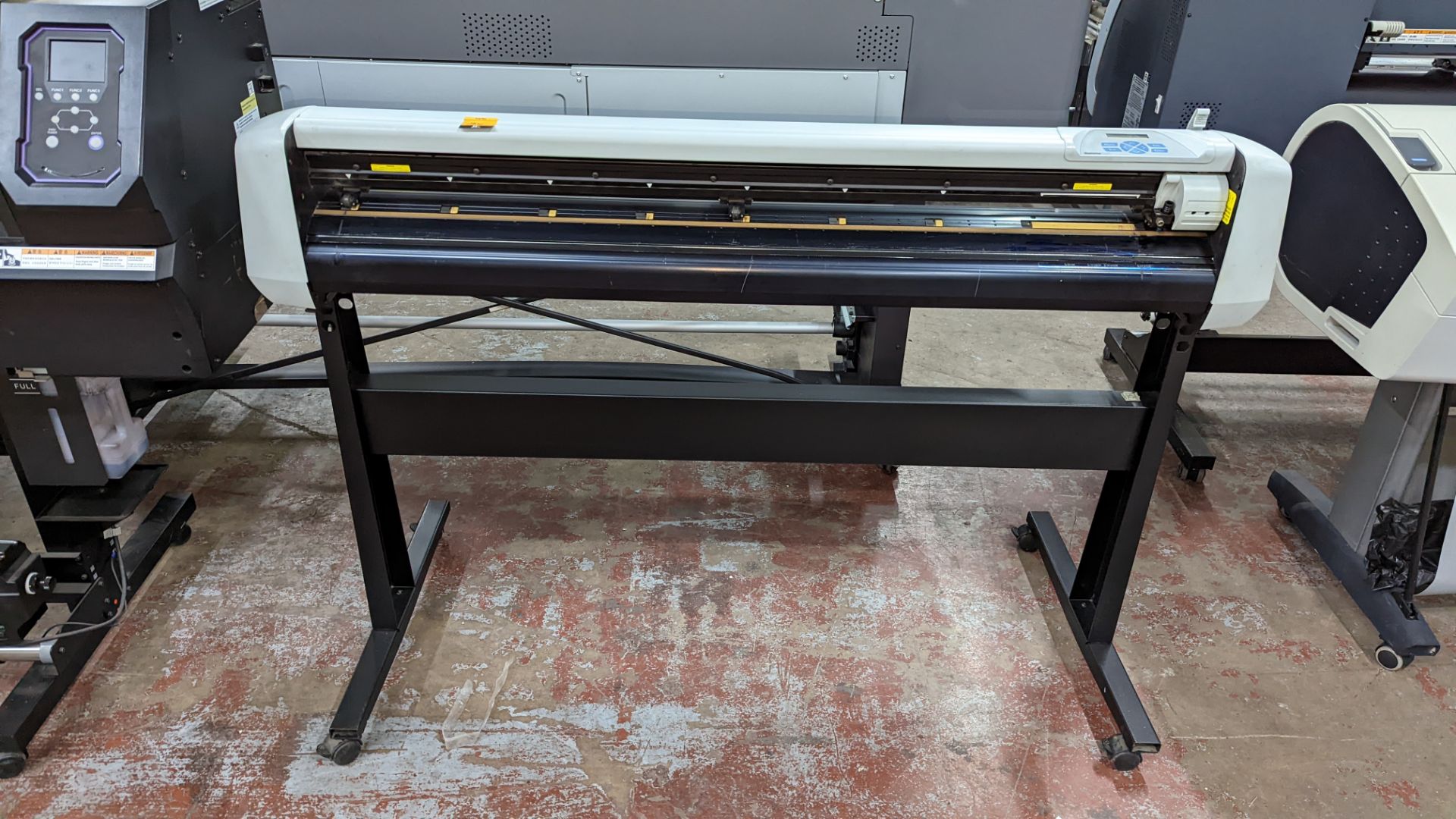 Summa SummaCut model D120 vinyl cutter, serial no. 840703-10050. Max cutting width 48/50"