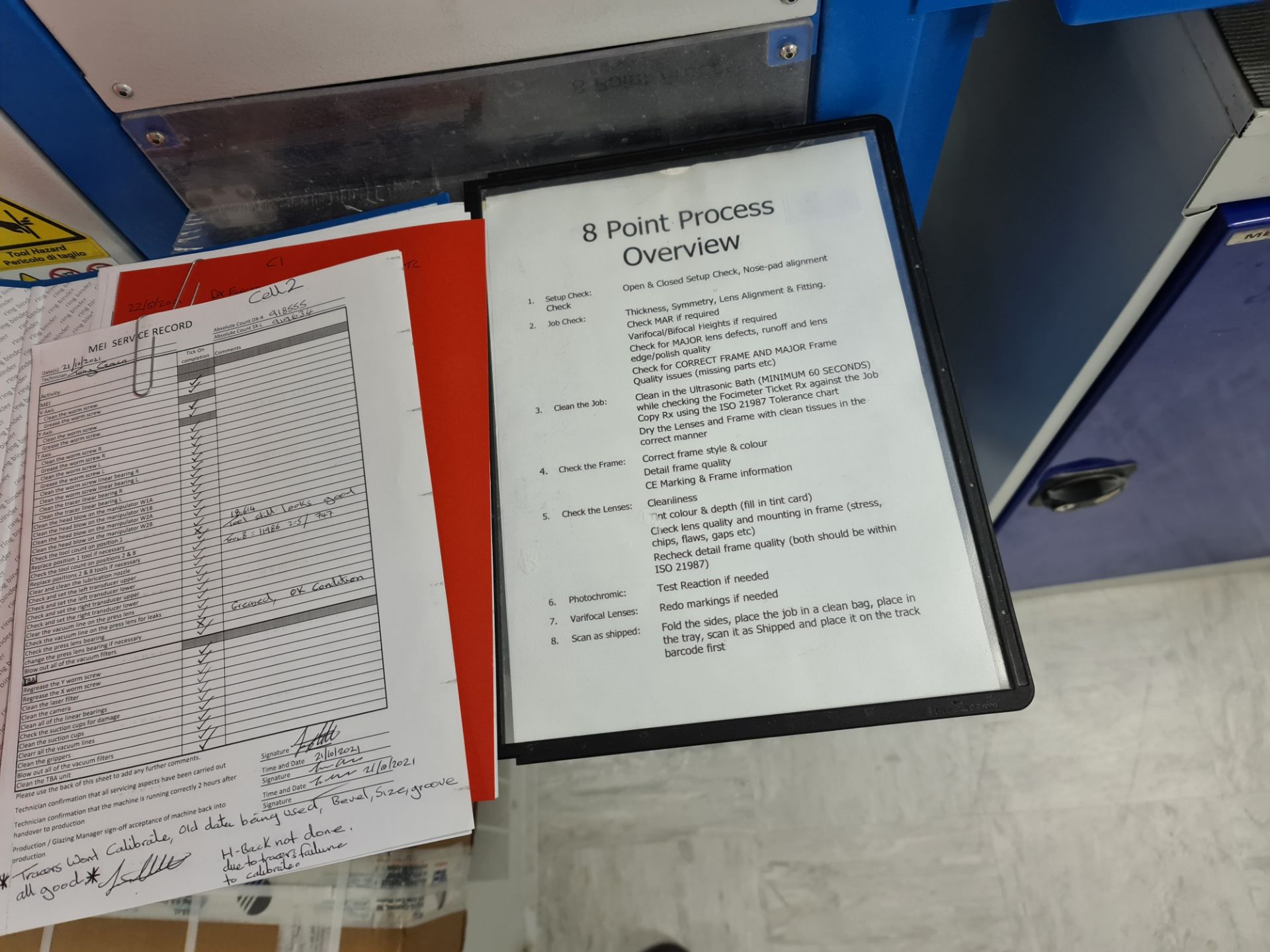 MEI BISPHERA-XDD lens cutting machinery. This lot consists of 2 x 2014 MEI System BISPHERA-XDD TBA l - Image 19 of 127