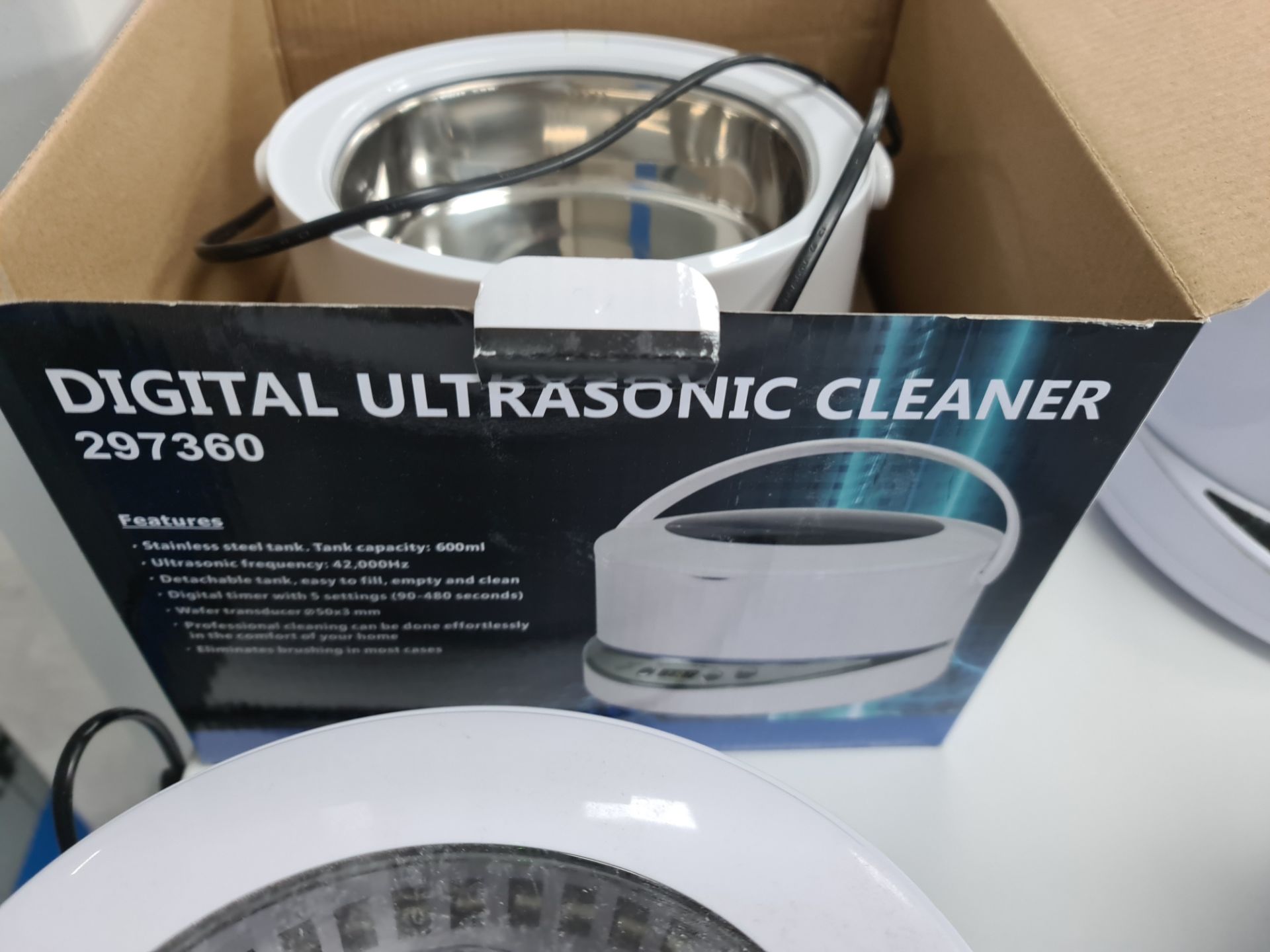 3 assorted digital ultrasonic cleaners - Image 6 of 6