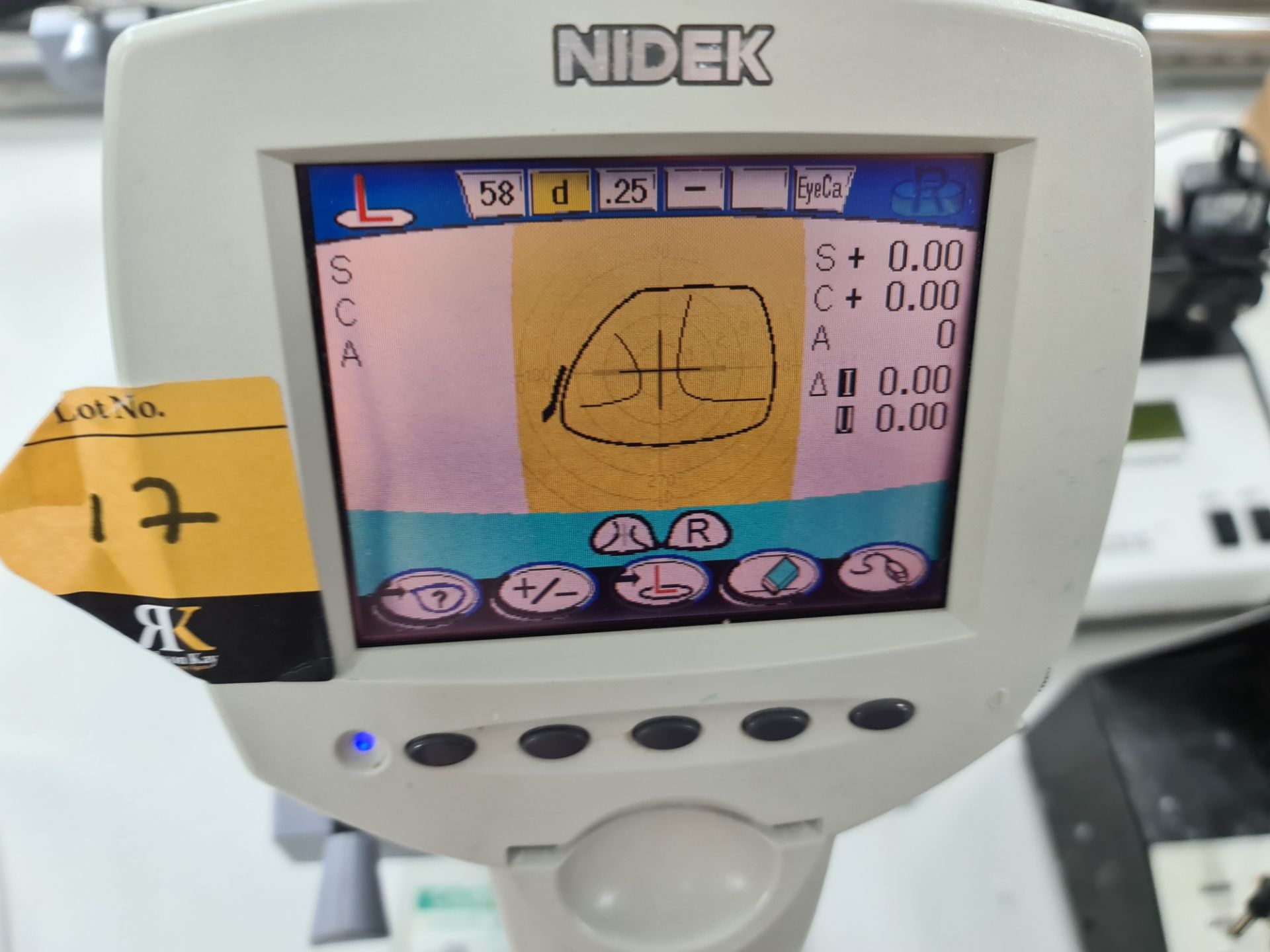 Nidek Auto Lensmeter model LM-600PD - Image 10 of 10