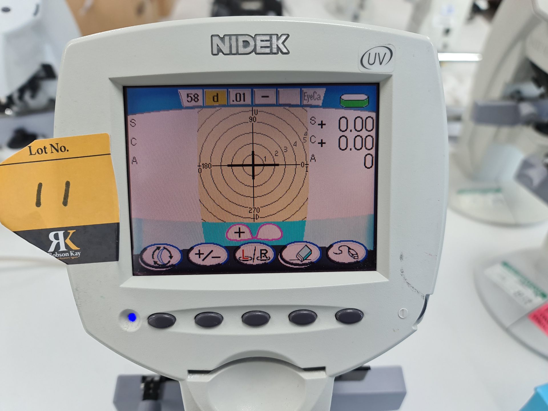 Nidek Auto Lensmeter model LM-600PD - Image 11 of 11