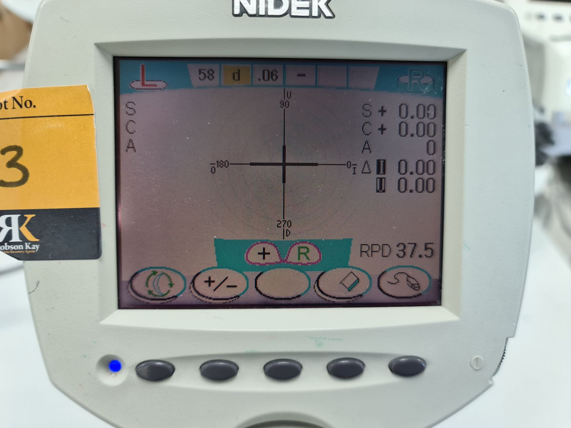 Nidek Auto Lensmeter model LM-600PD - Image 10 of 10