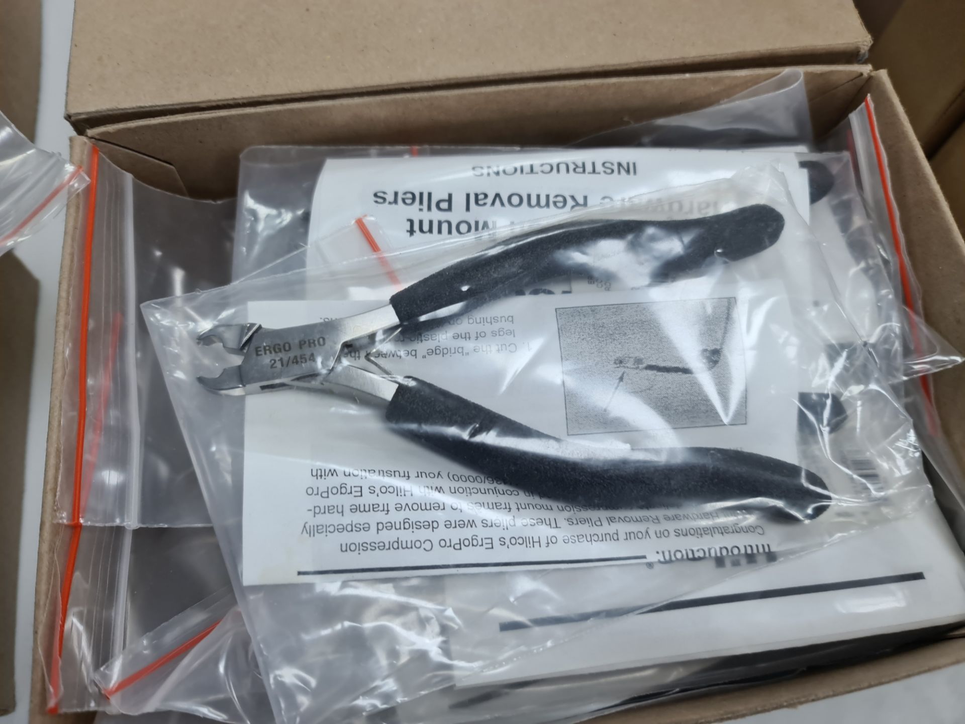 3 boxes of Hilco ErgoPro compression mount hardware removal pliers - Image 2 of 3