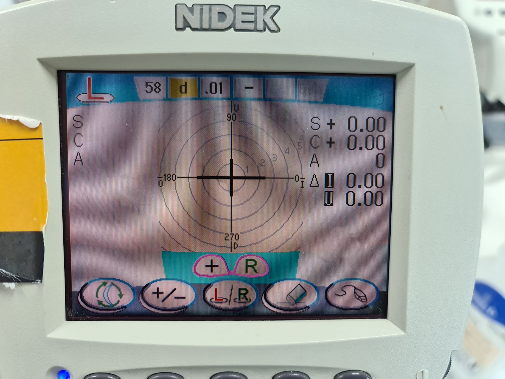 Nidek Auto Lensmeter model LM-600PD - Image 10 of 12