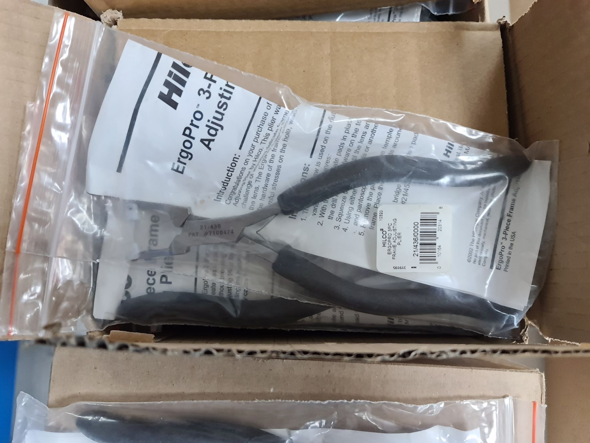 4 boxes of Hilco ErgoPro 3-piece frame adjusting pliers - Image 3 of 5