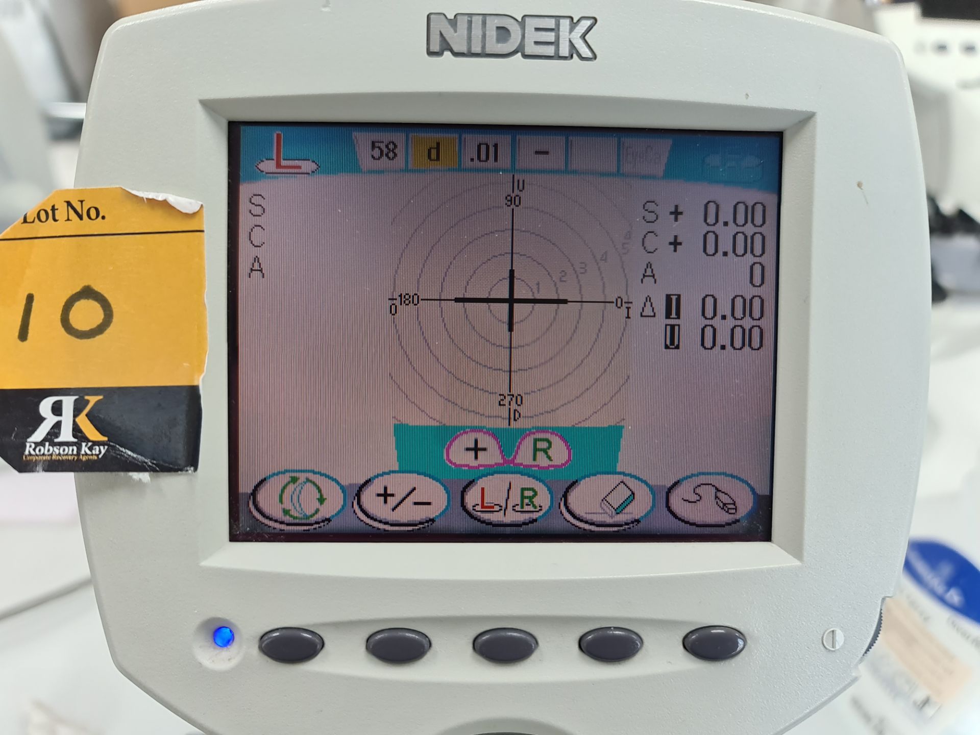 Nidek Auto Lensmeter model LM-600PD - Image 9 of 12