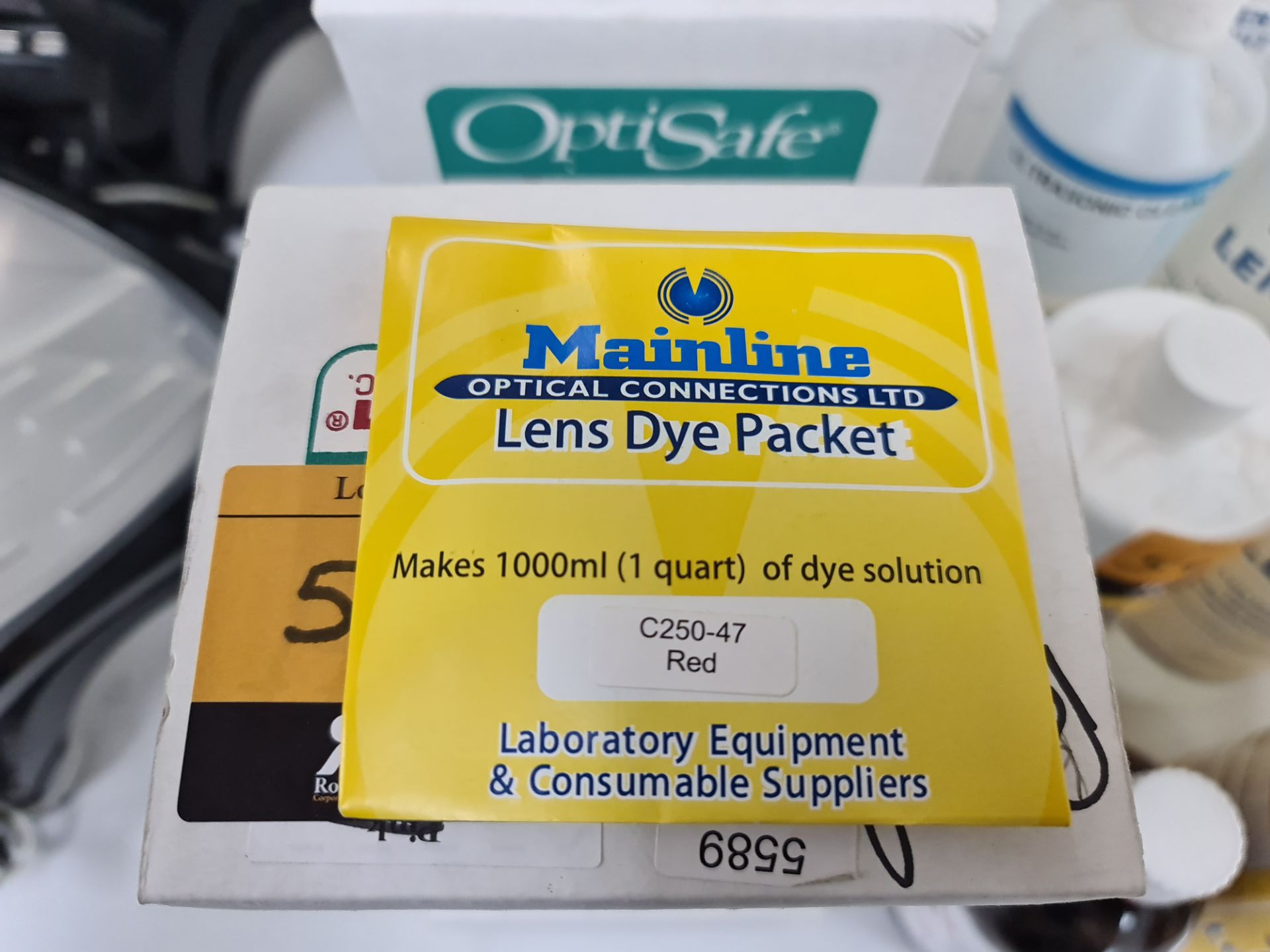 13 boxes of Phantom OptiSave lens dye NB. Some of the boxes appear not to be full - Image 2 of 4