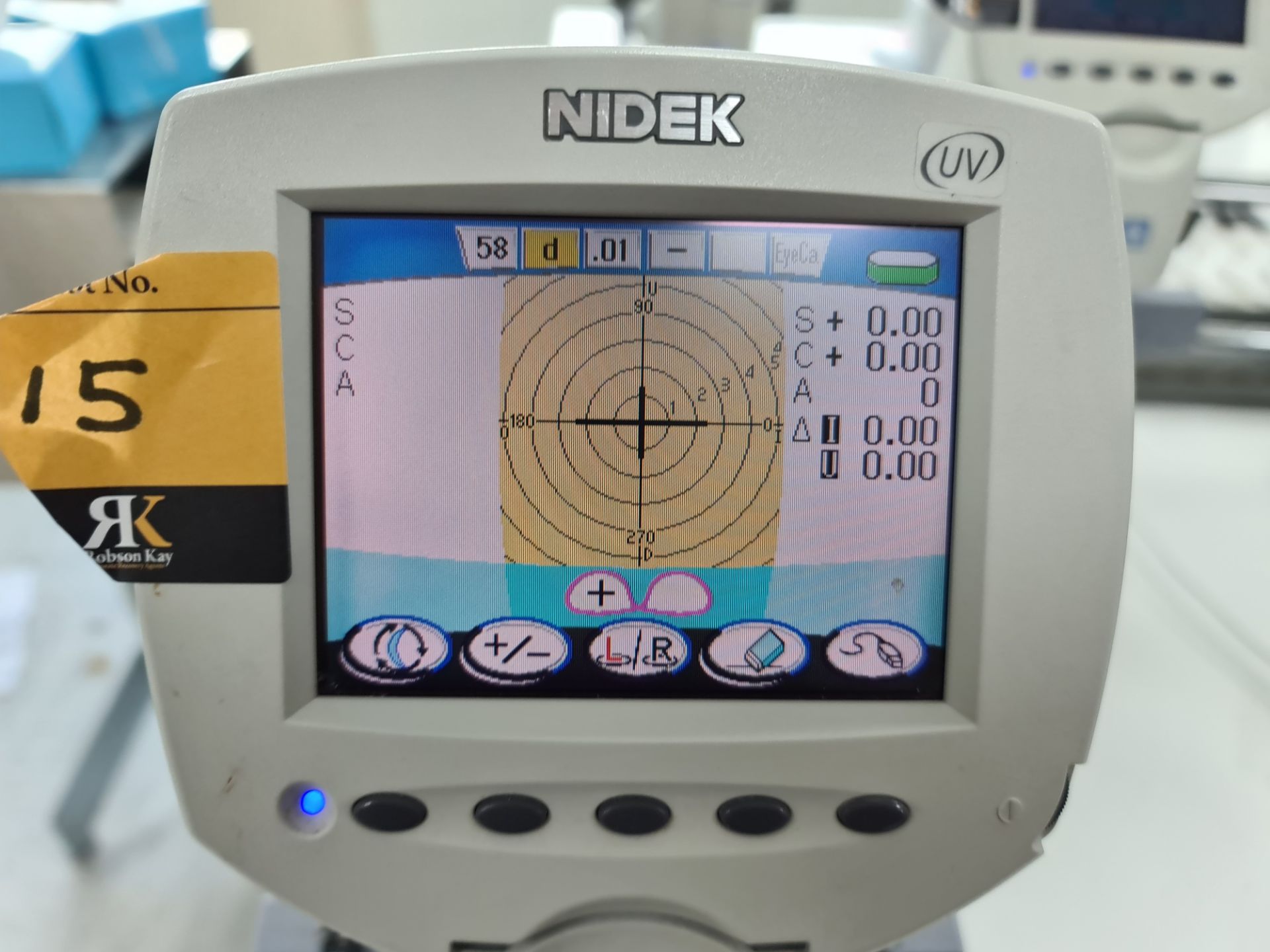 Nidek Auto Lensmeter model LM-600PD - Image 9 of 10