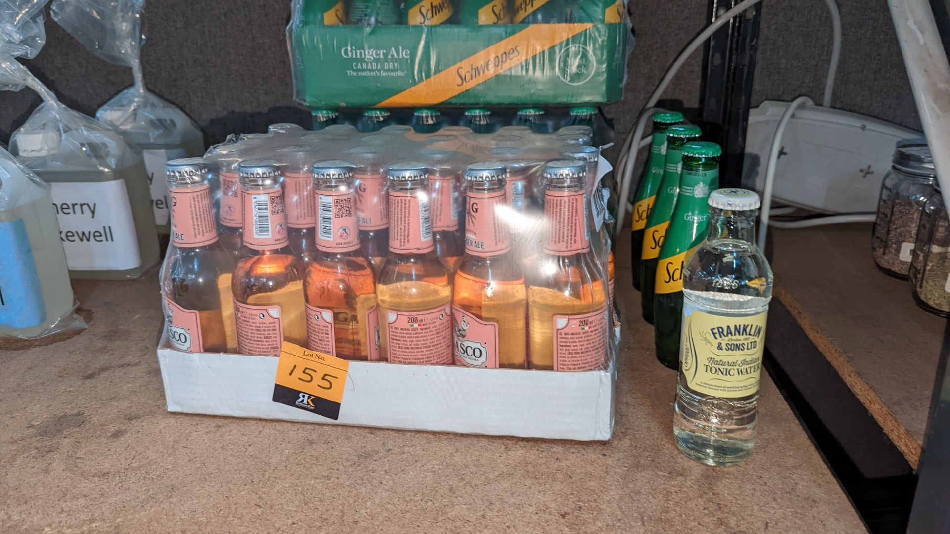 Quantity of mixers comprising one case of Gasco ginger ale, 2 cases of Schweppes ginger ale & 4 asso - Image 2 of 4