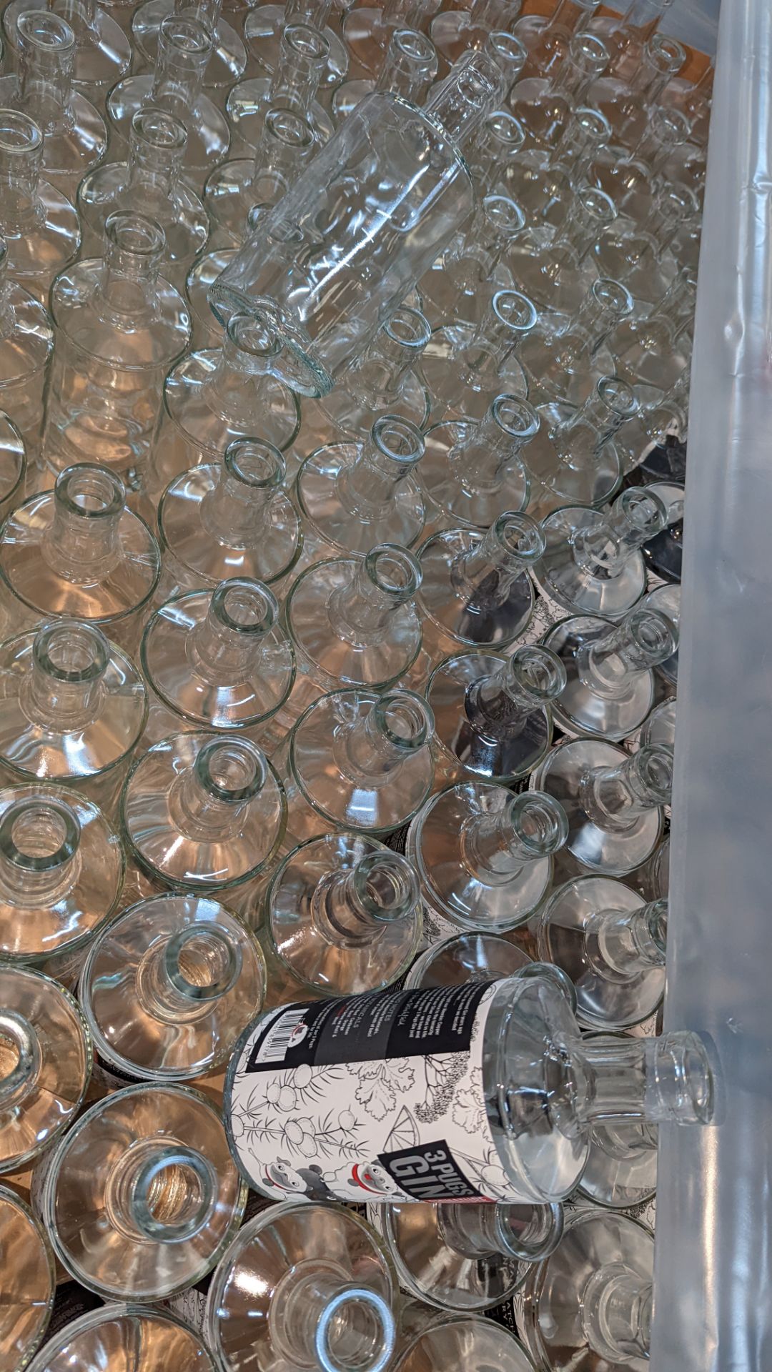 Very approximately 250 off 70cl glass bottles, a small quantity of which have had labels added. Thi - Image 7 of 8