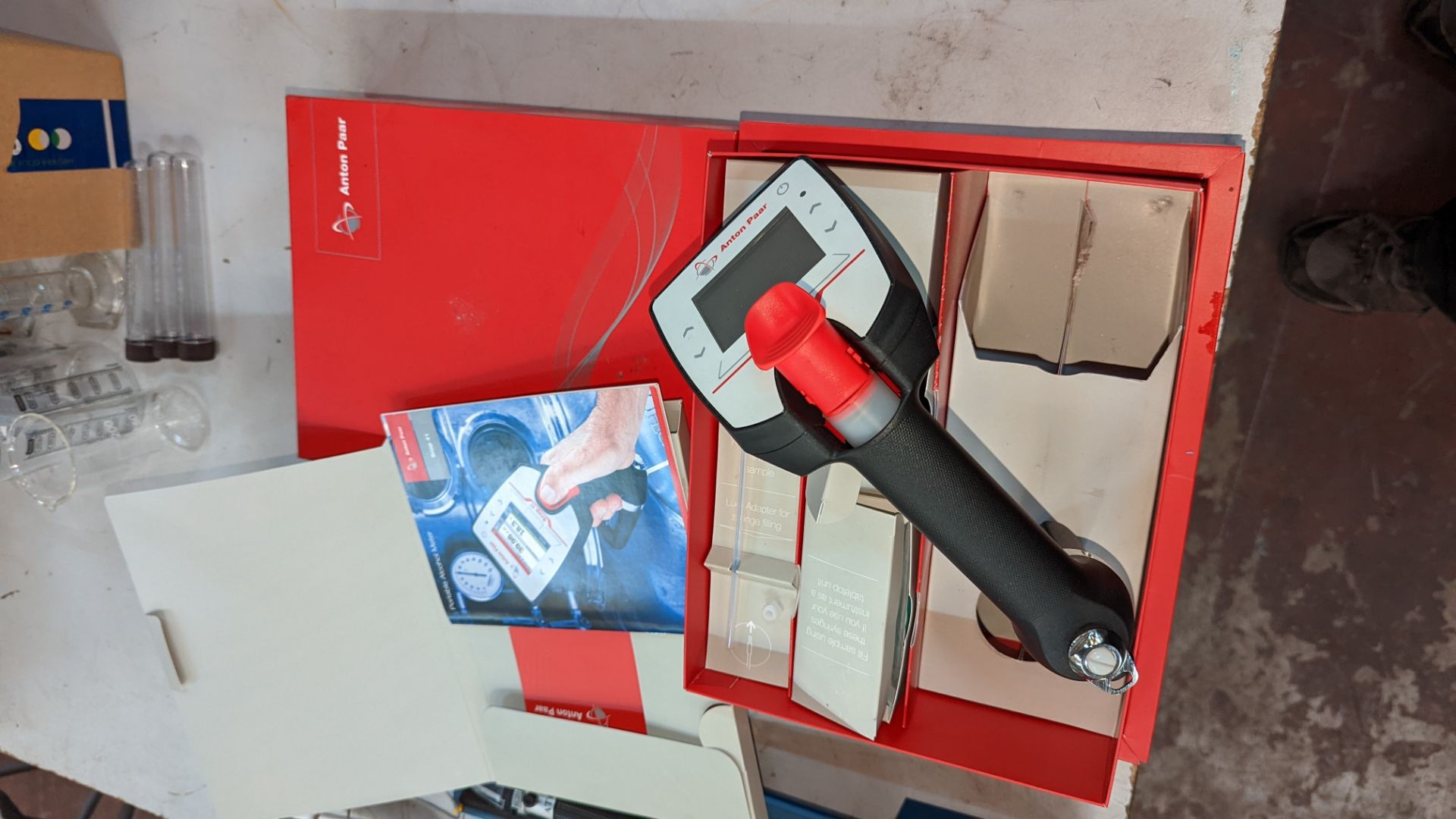Anton Paar Snap 41 portable alcohol meter/digital hydrometer including box, manual & ancillaries
