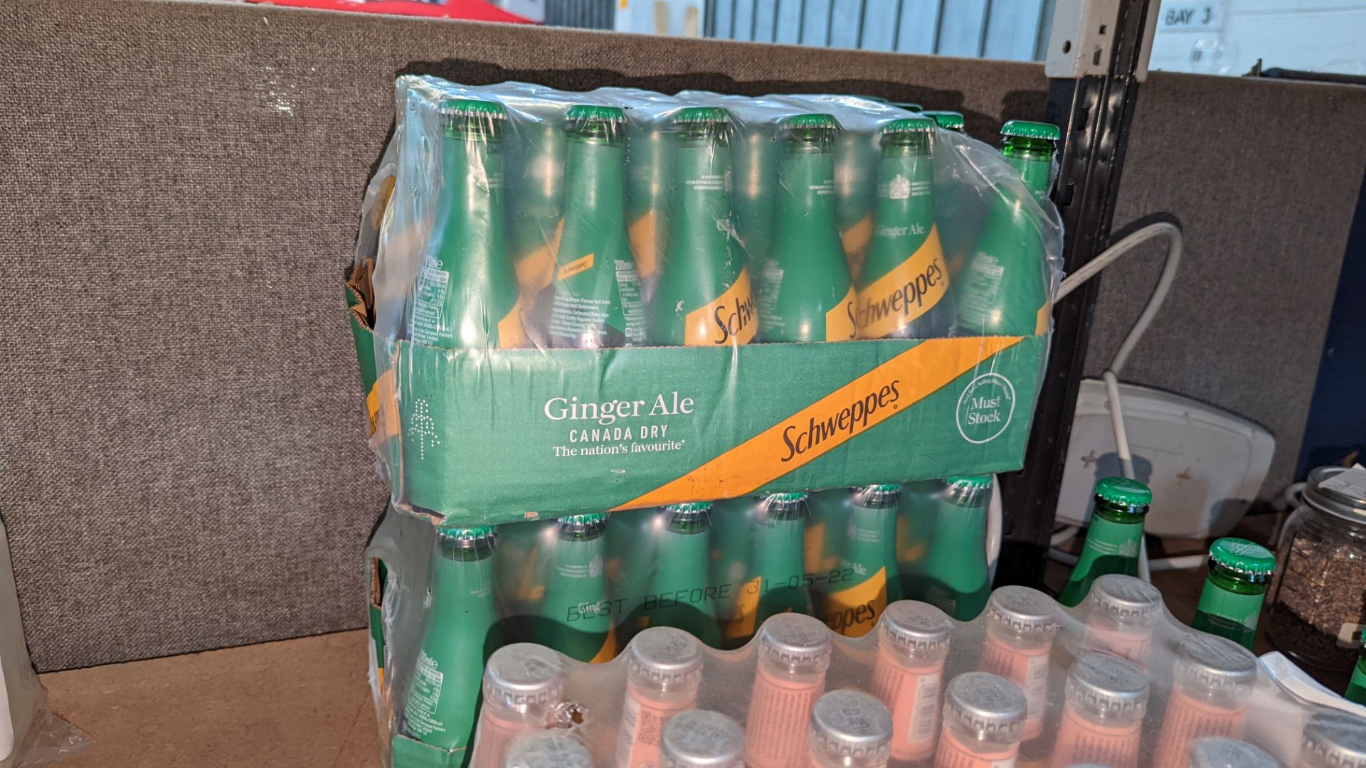 Quantity of mixers comprising one case of Gasco ginger ale, 2 cases of Schweppes ginger ale & 4 asso - Image 4 of 4