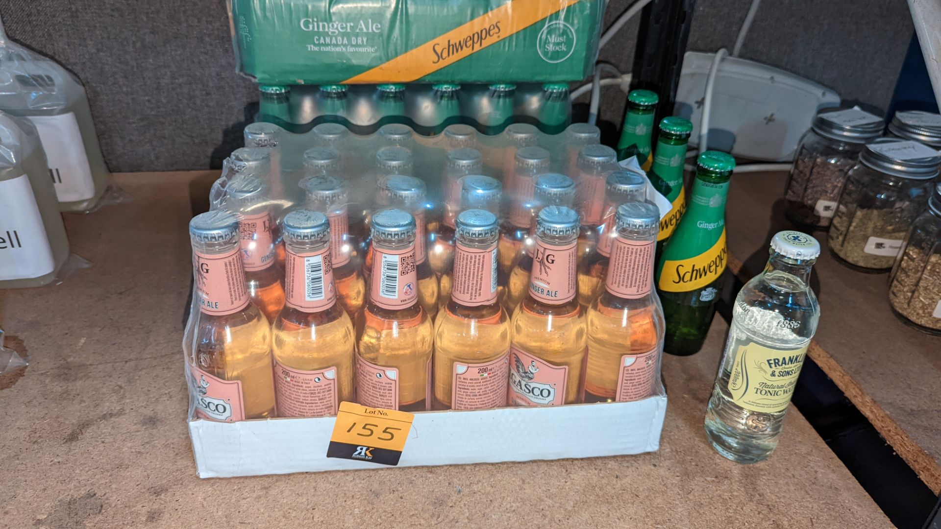 Quantity of mixers comprising one case of Gasco ginger ale, 2 cases of Schweppes ginger ale & 4 asso - Image 3 of 4