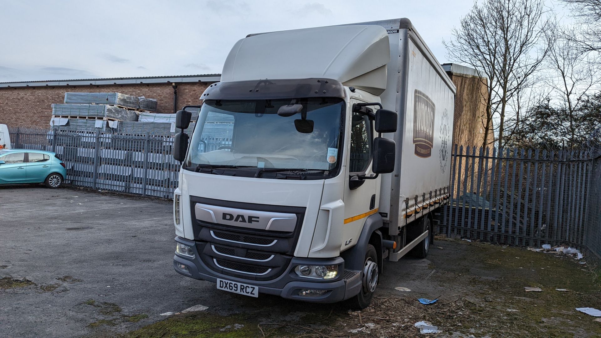 DX69 RCZ DAF LF180FA 12tonne curtain side HGV with 5,150mm Paccar body, 6 speed manual gearbox, 4500 - Image 12 of 67