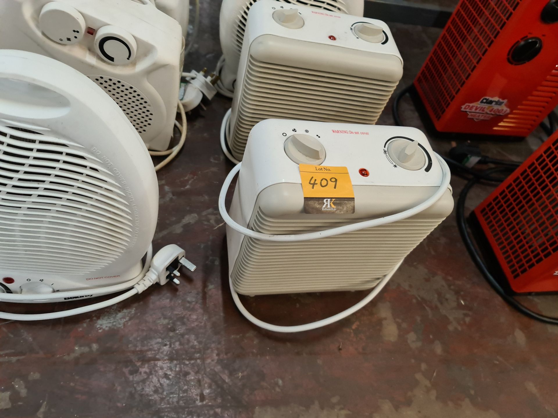 6 off assorted small fan heaters - Image 6 of 9