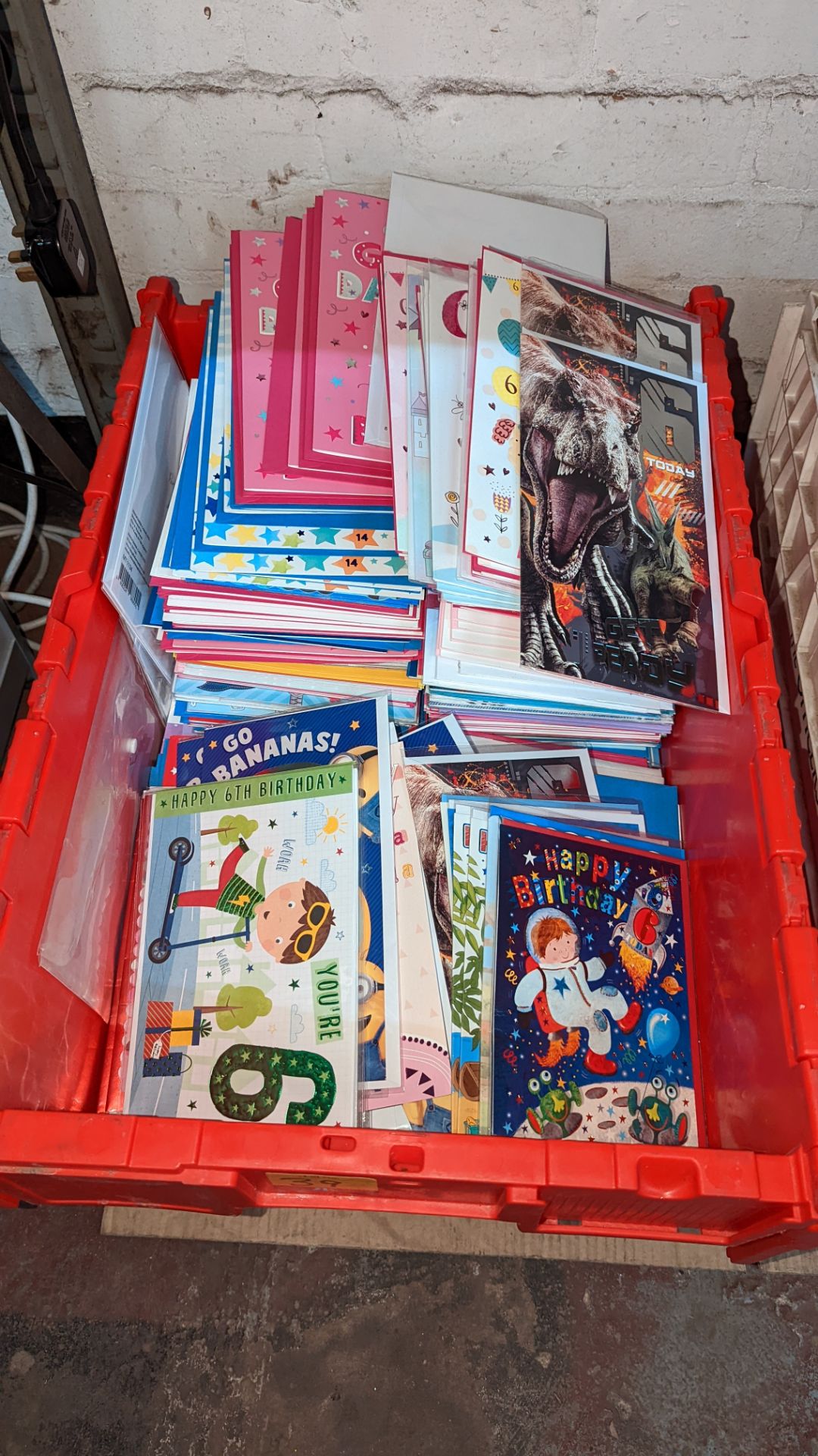 Contents of a crate of greetings cards - crate excluded - Image 11 of 11