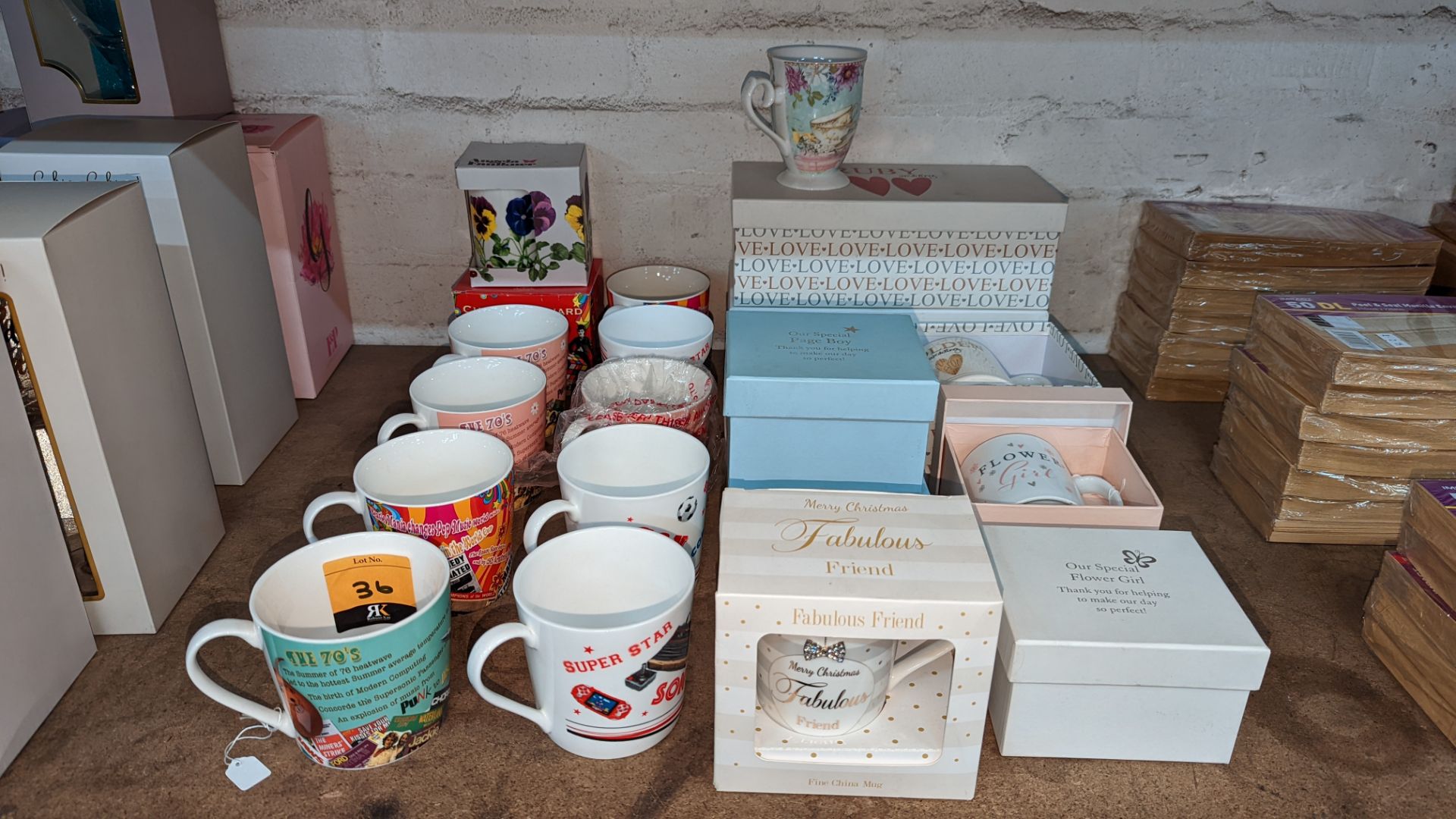 23 assorted mugs, many individually boxed, some boxed in pairs & others with no box at all - Image 2 of 9
