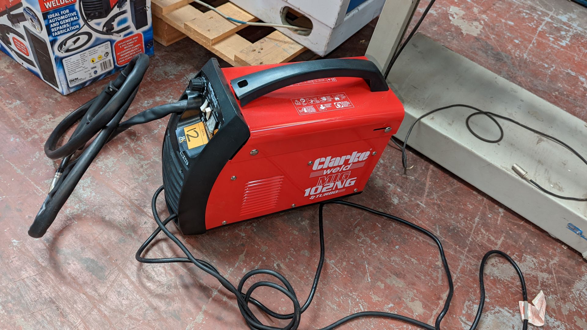 Clarke Weld 90amp No Gas Mig Welder, model 102NG - boxed, appears unused - Image 3 of 10