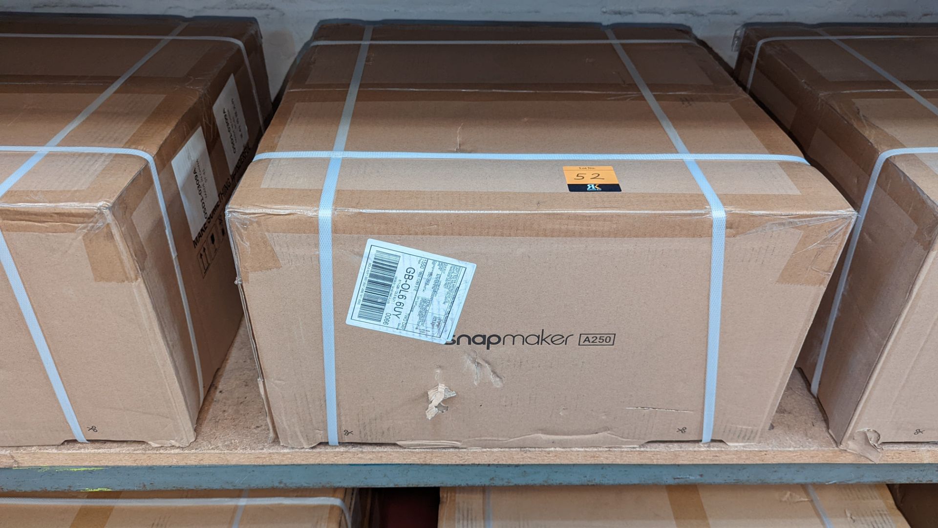 Snapmaker model A250 3D printer - boxed, delivered with original banding, assumed to be new/unused - Image 3 of 4