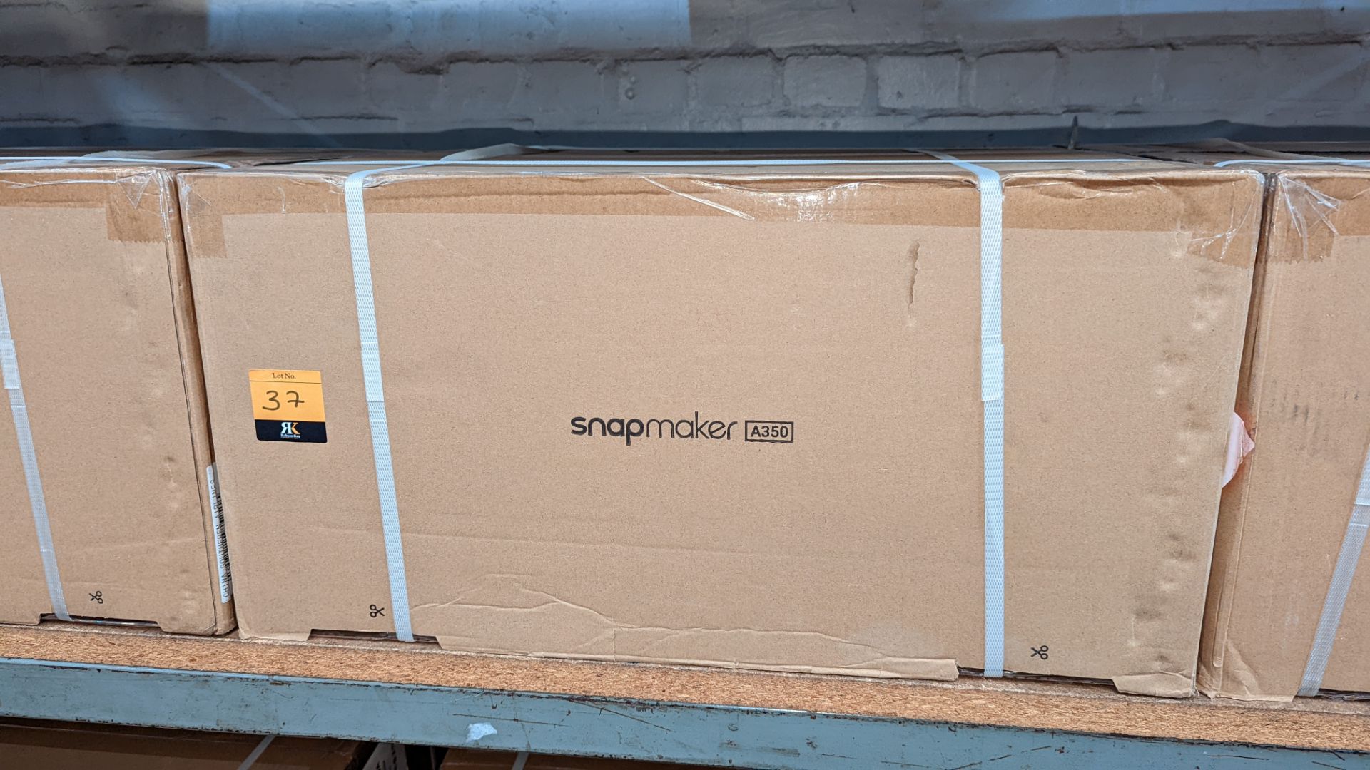 Snapmaker model A350 3D printer - boxed, delivered with original banding, assumed to be new/unused - Image 2 of 3