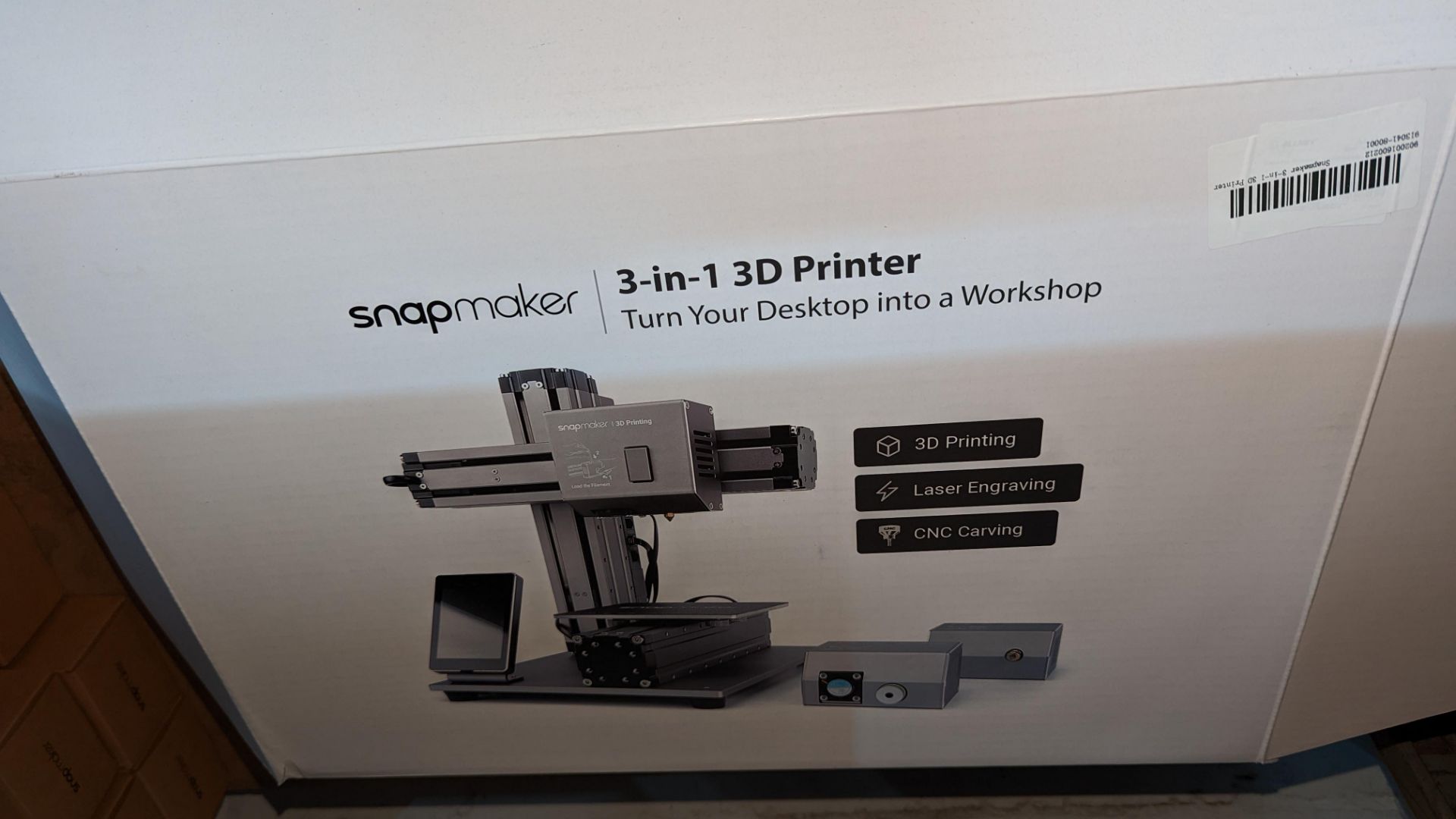 Snapmaker 3-in-1 3D printer including box, book pack & ancillaries, all as pictured - Image 5 of 8