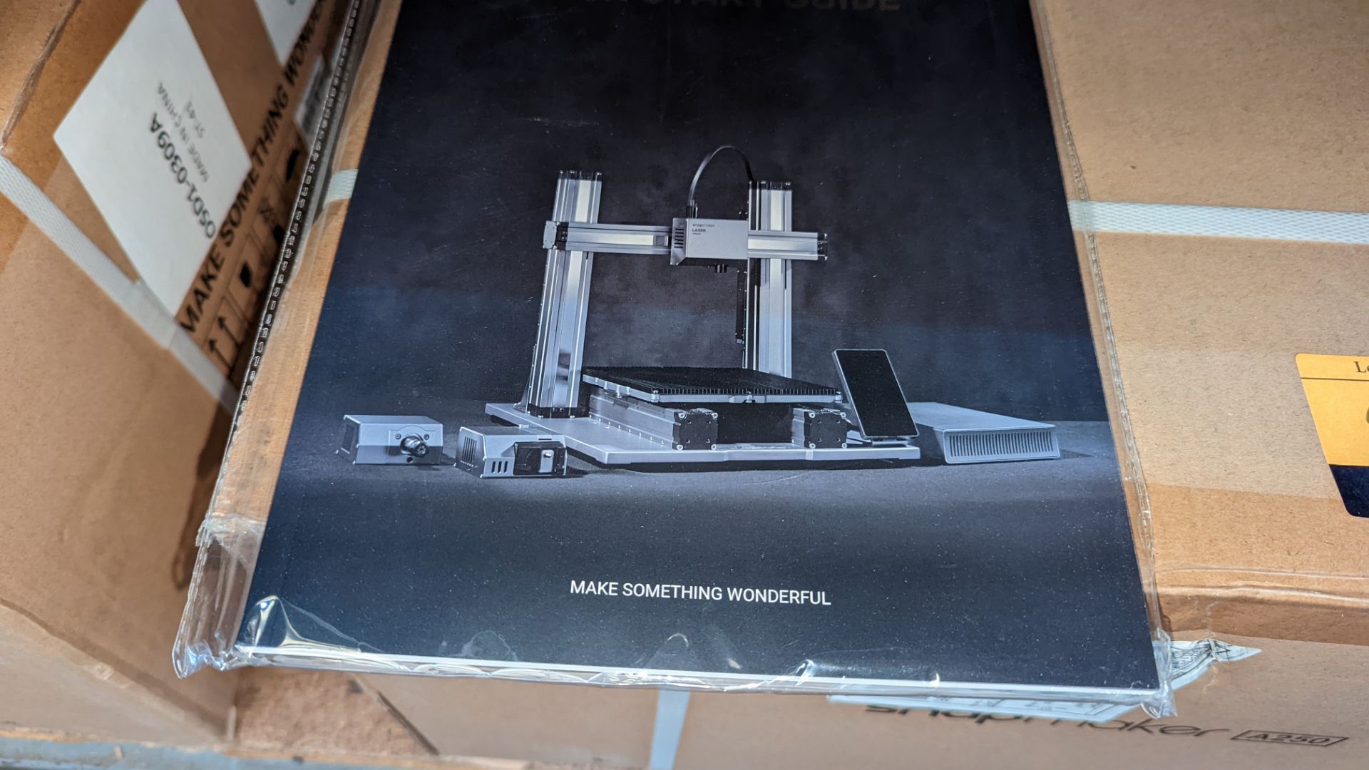 Snapmaker model A250 3D printer - boxed, delivered with original banding, assumed to be new/unused - Image 2 of 4