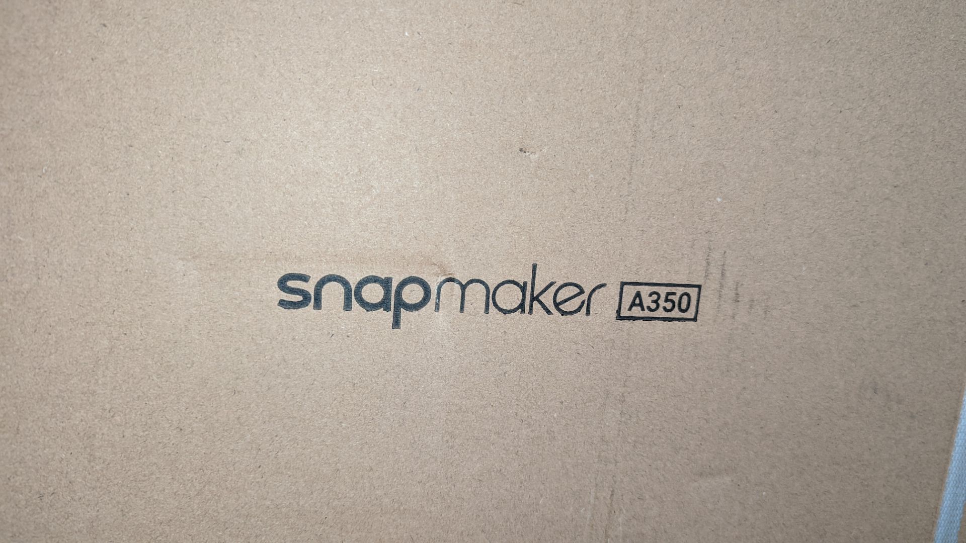 Snapmaker model A350 3D printer - boxed, delivered with original banding, assumed to be new/unused - Image 3 of 3