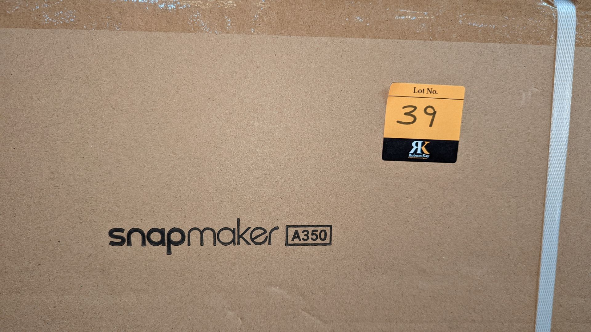 Snapmaker model A350 3D printer - boxed, delivered with original banding, assumed to be new/unused - Image 3 of 3