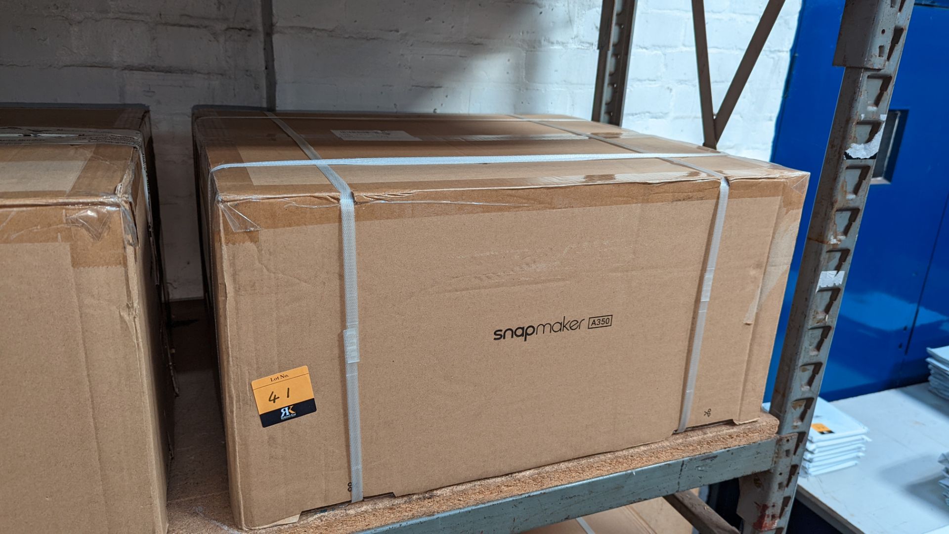 Snapmaker model A350 3D printer - boxed, delivered with original banding, assumed to be new/unused