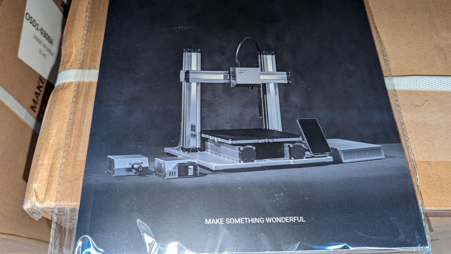 Snapmaker model A250 3D printer - boxed, delivered with original banding, assumed to be new/unused - Image 2 of 4