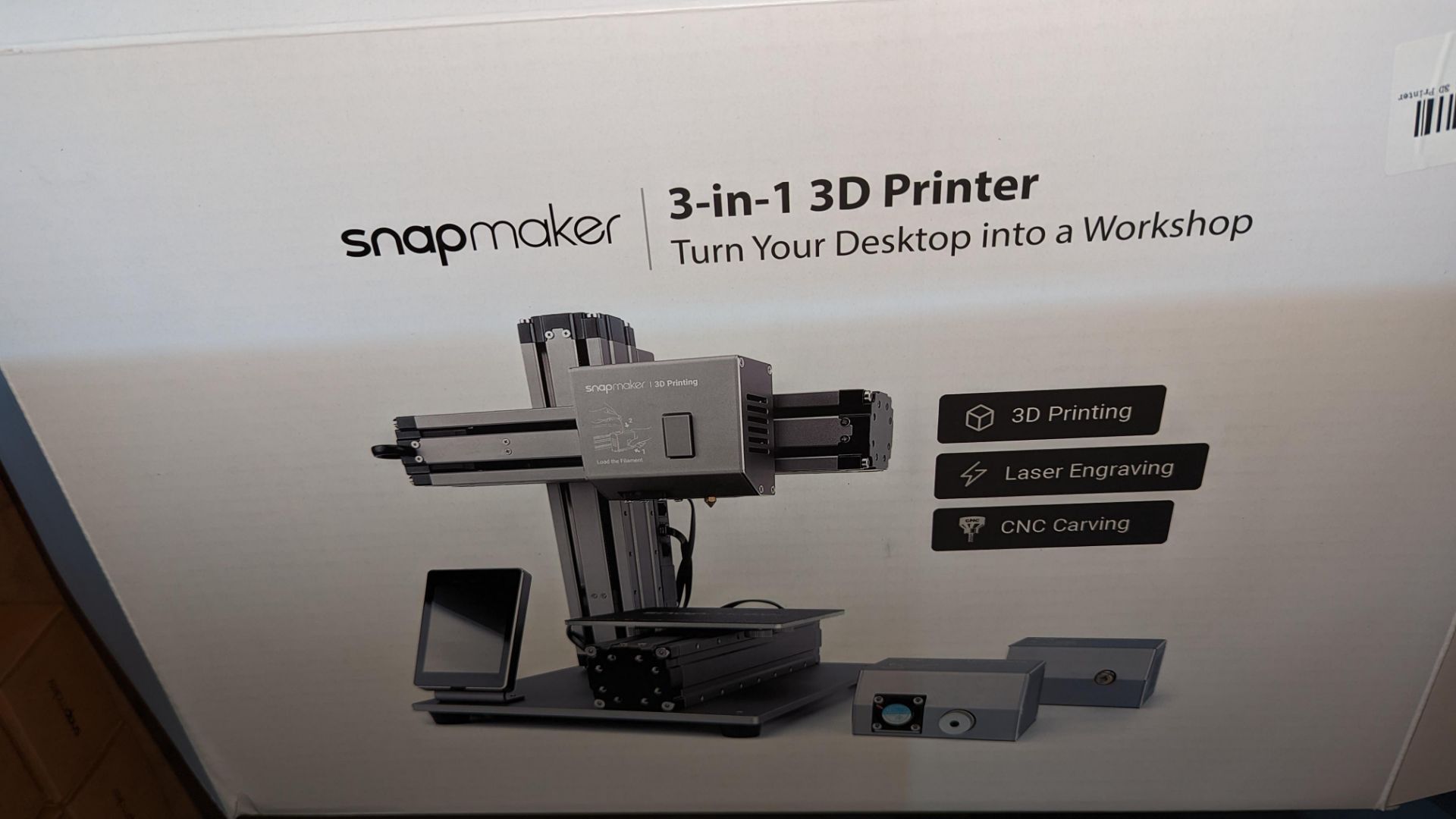 Snapmaker 3-in-1 3D printer including box, book pack & ancillaries, all as pictured - Image 6 of 8