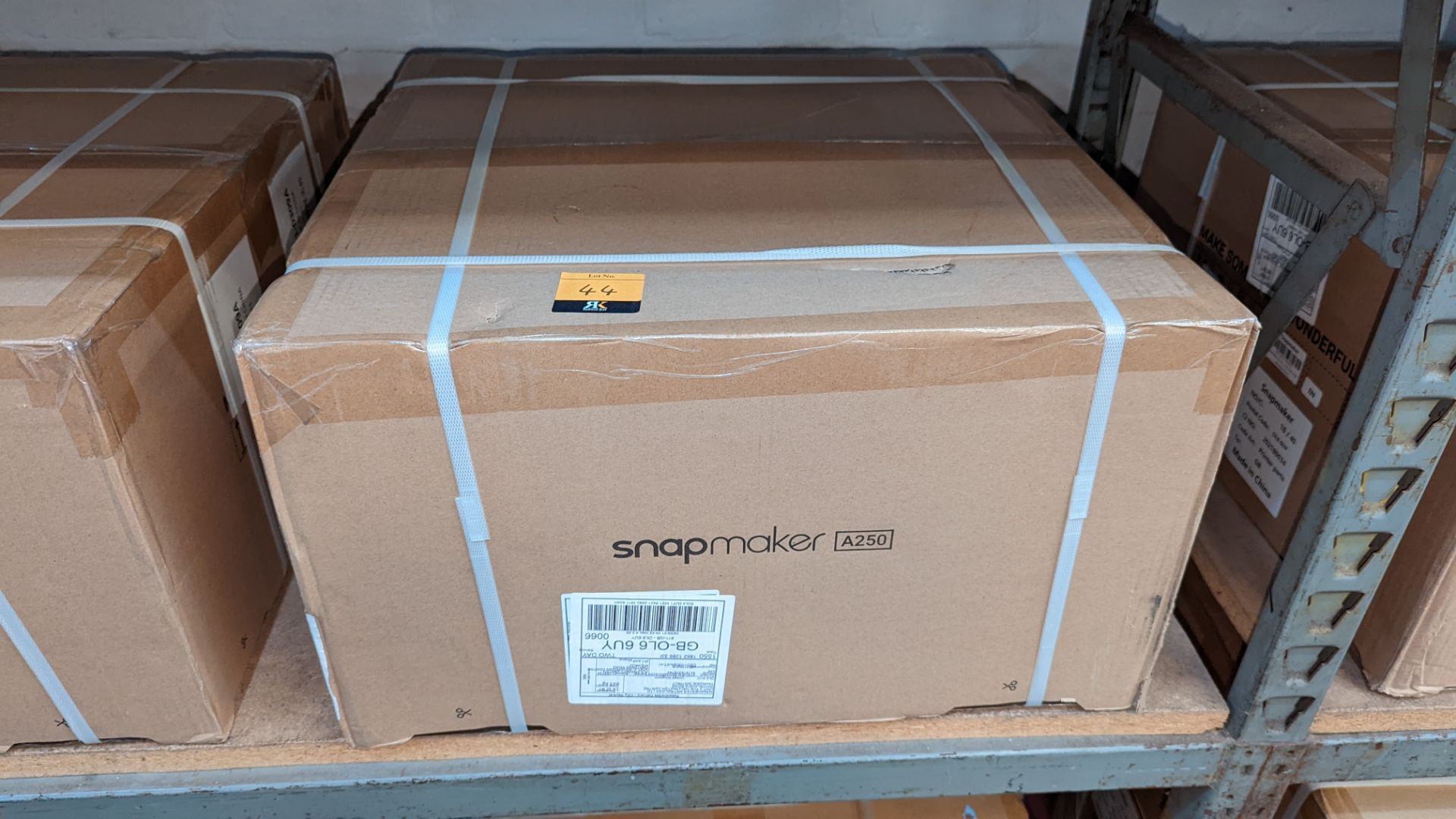 Snapmaker model A250 3D printer - boxed, delivered with original banding, assumed to be new/unused - Image 3 of 4