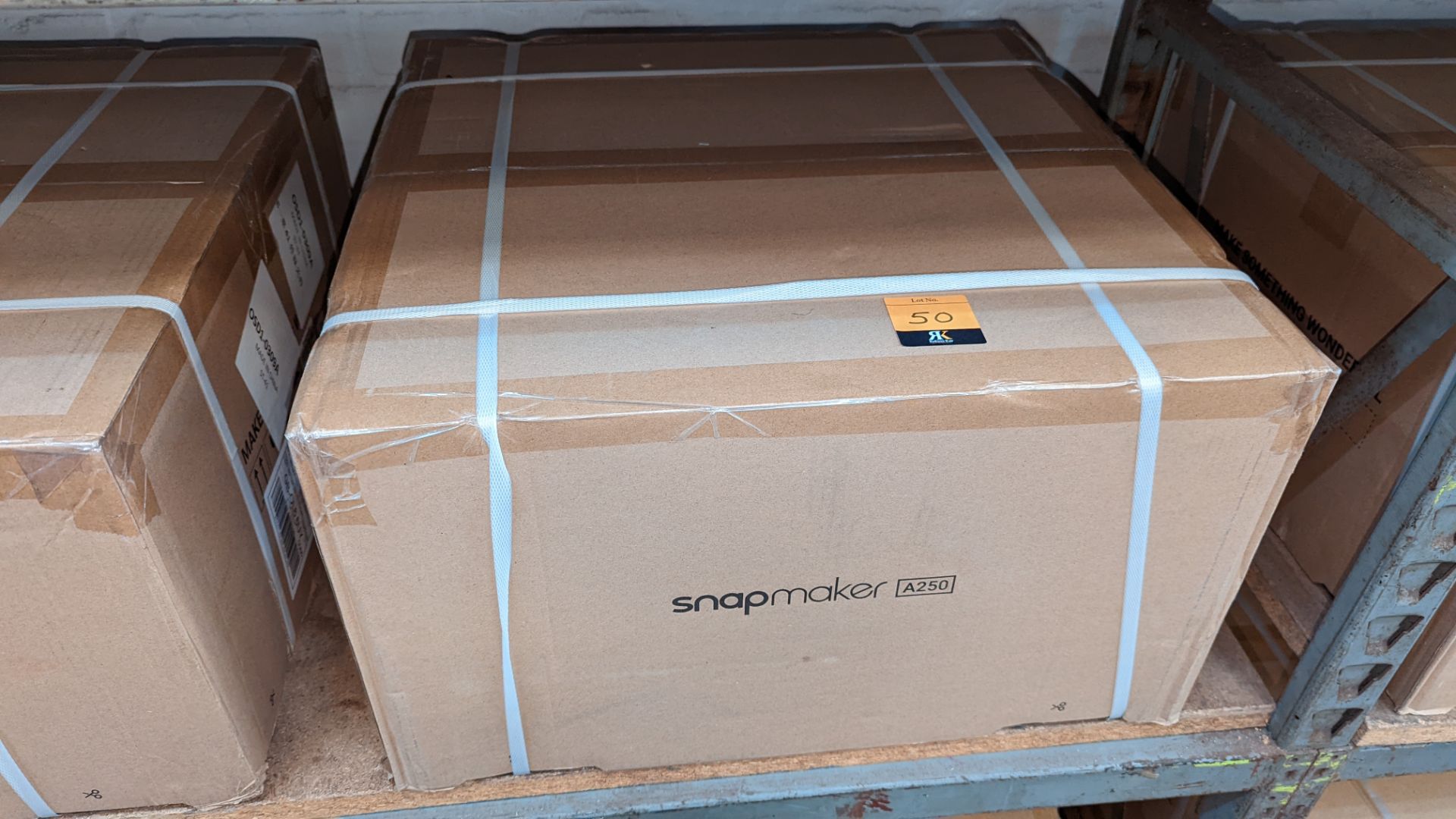 Snapmaker model A250 3D printer - boxed, delivered with original banding, assumed to be new/unused - Image 3 of 4