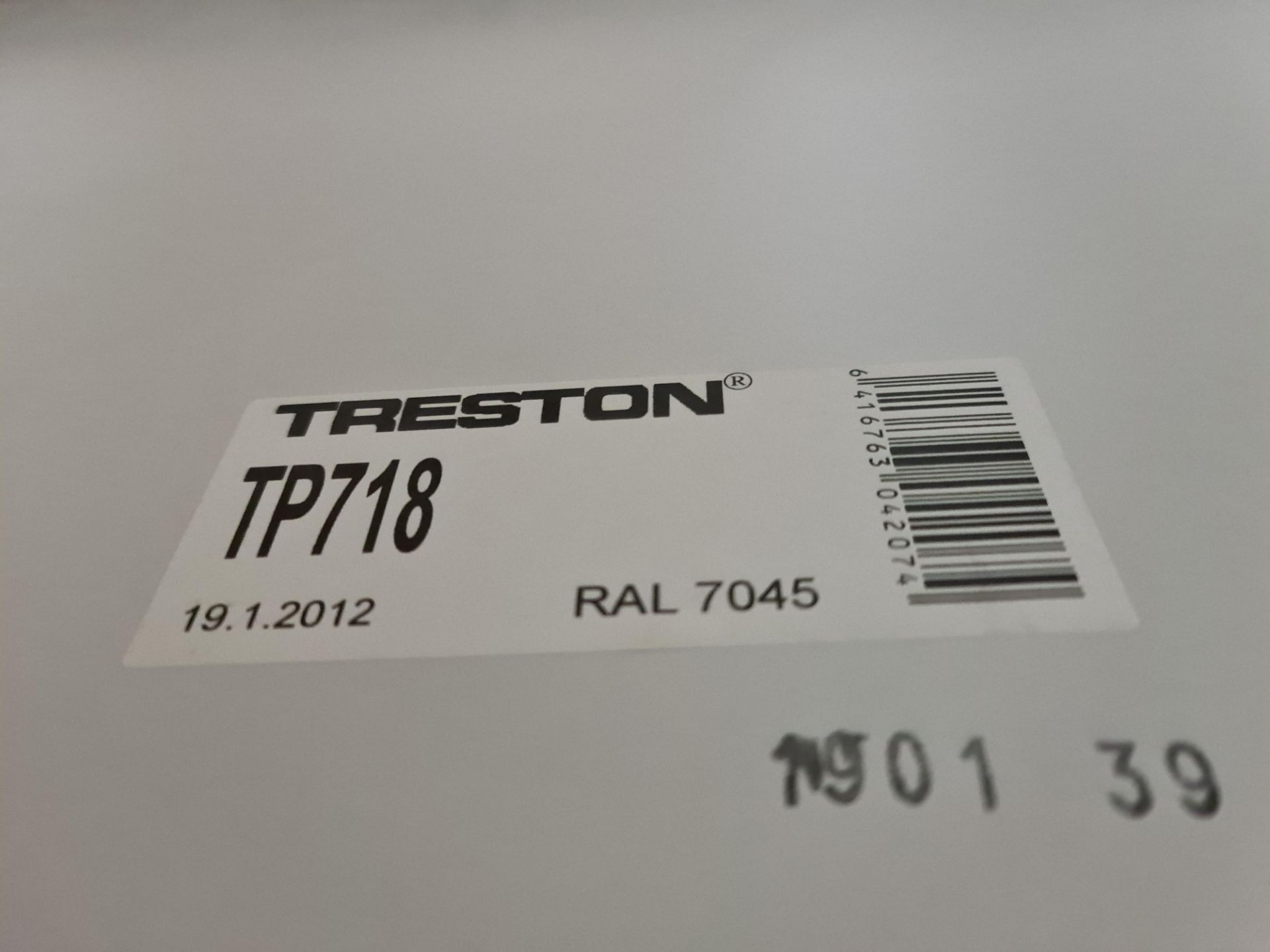 4 off Treston heavy-duty height adjustable tables in assorted sizes as follows: 1 off 70cm x 50cm, - Image 12 of 16