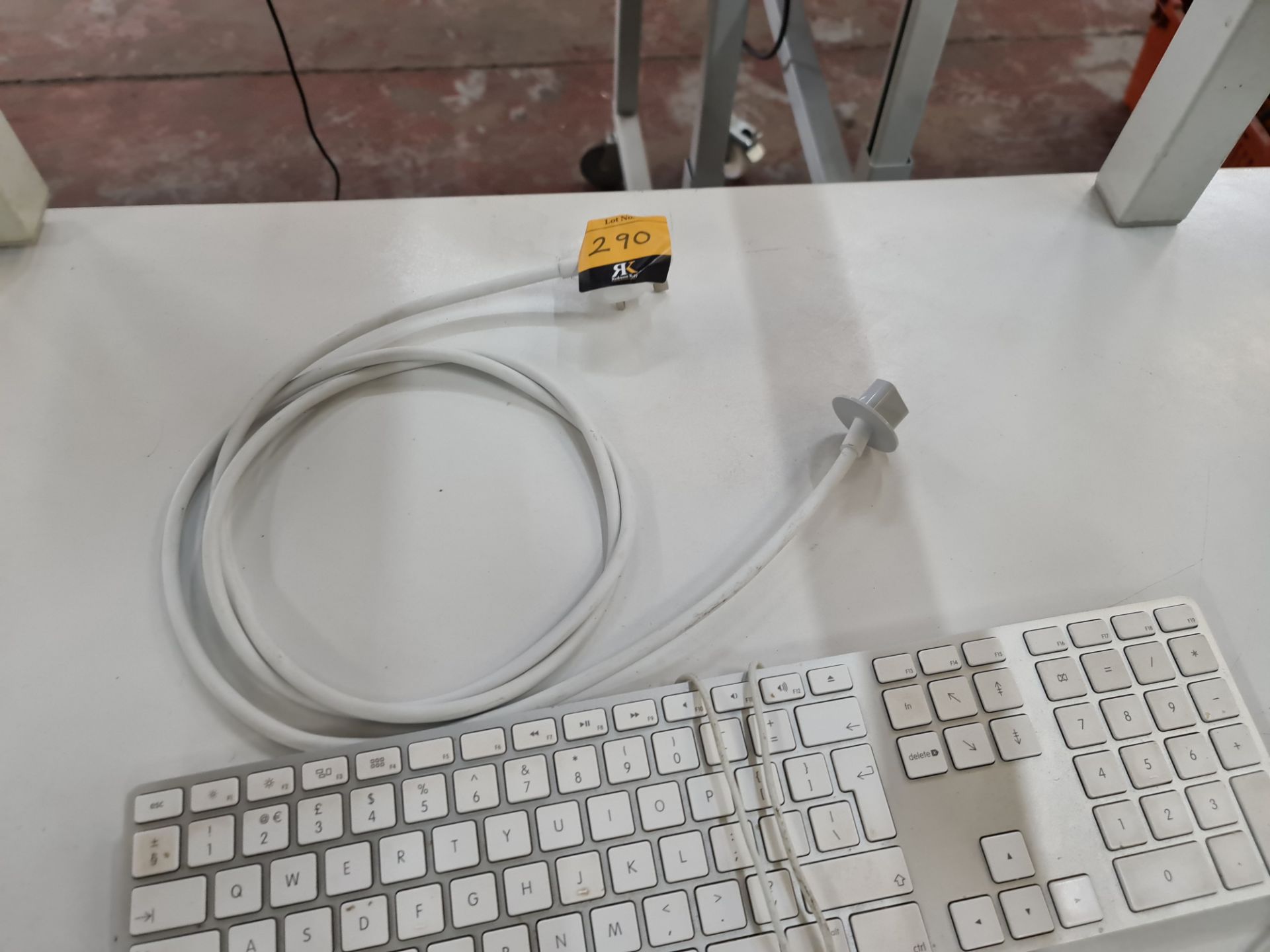 Apple keyboard plus Apple power adaptor - Image 4 of 4