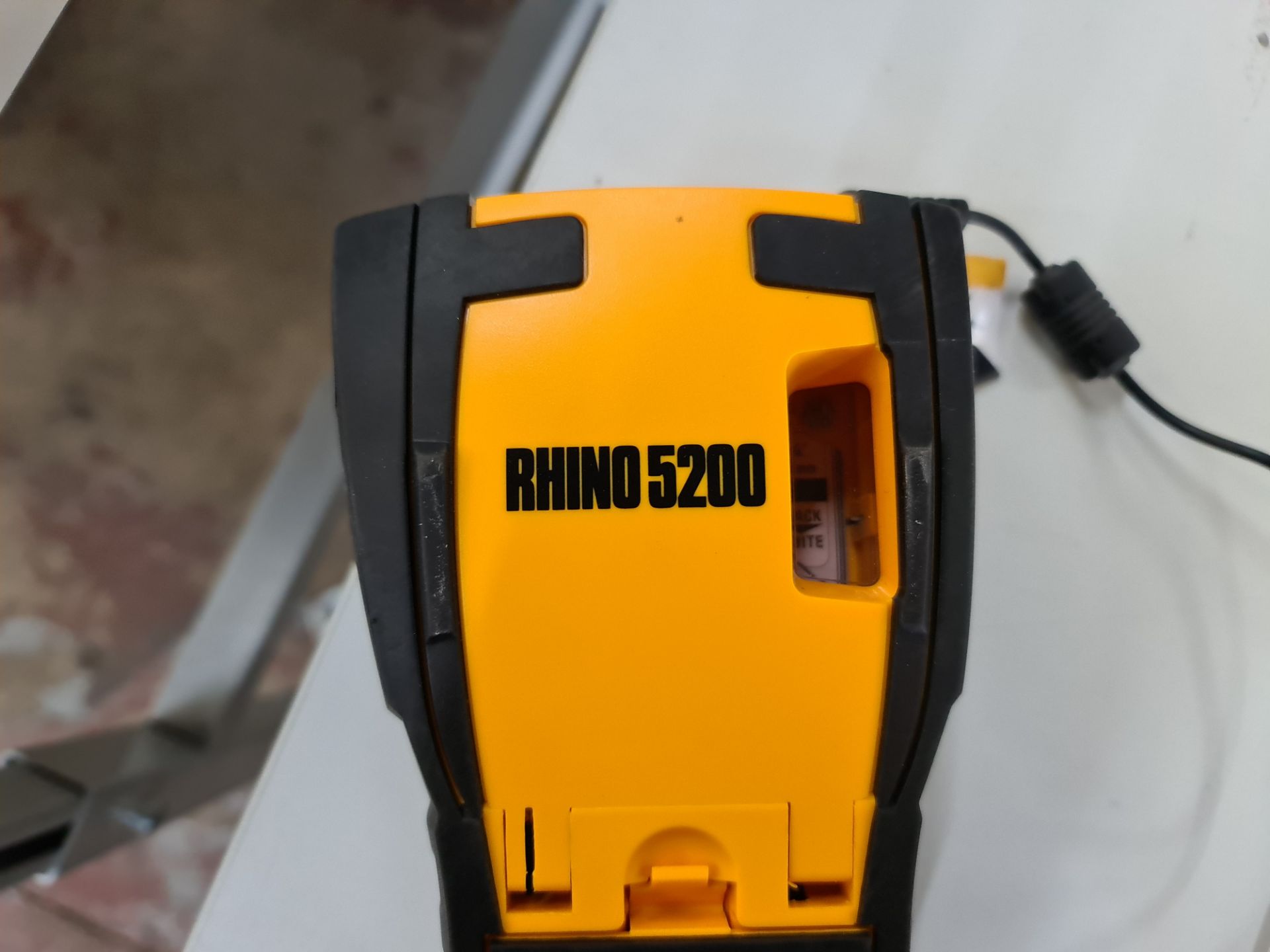 Dymo Rhino 5200 heavy-duty label printer including power supply - Image 4 of 5