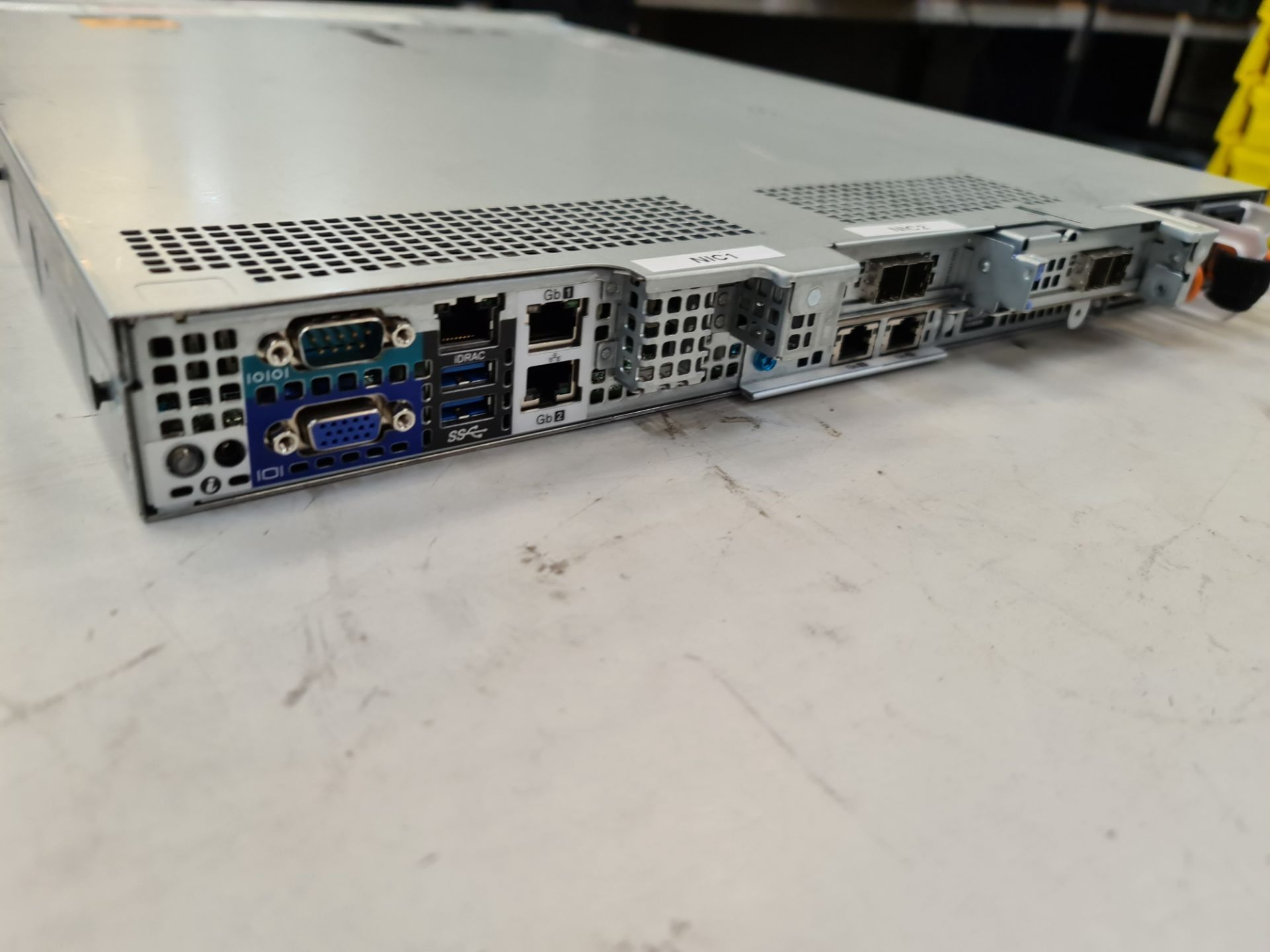 Dell EMC R440 PowerEdge rack mountable server with 2 off 600GB HDD - Image 4 of 11