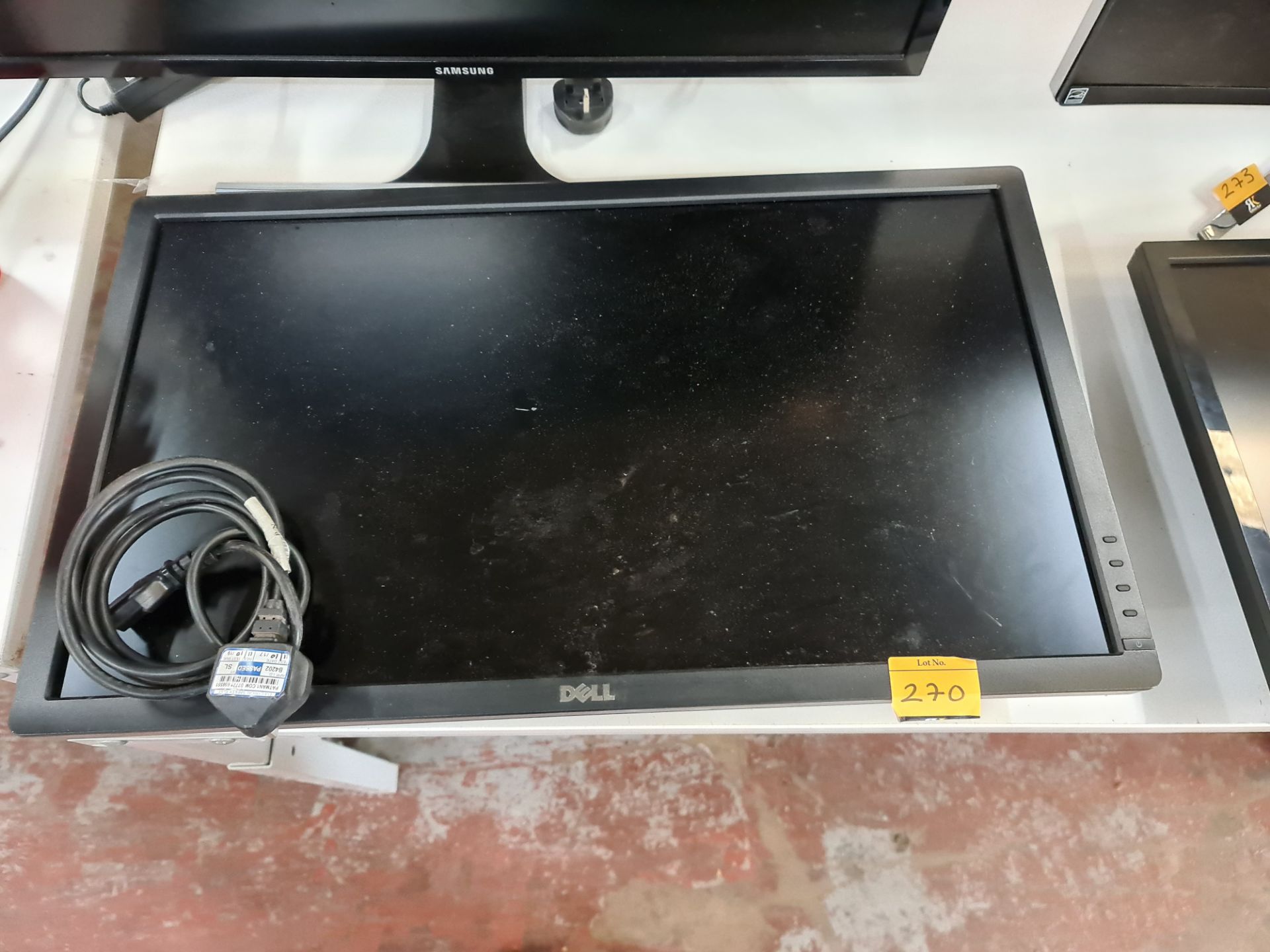 Dell 27" widescreen monitor. NB no stand/bracket