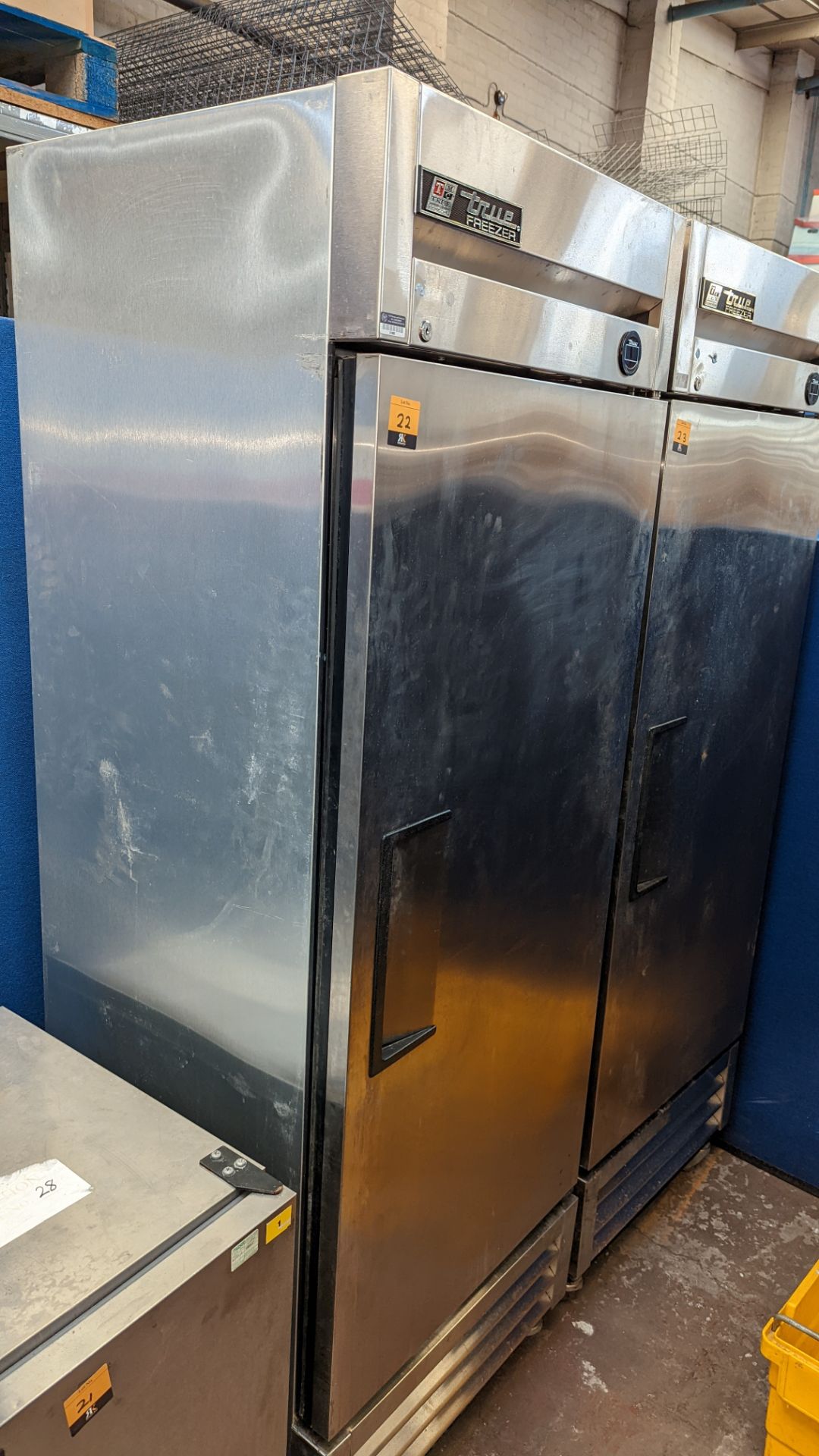 True Refrigeration stainless steel commercial freezer - Image 2 of 5